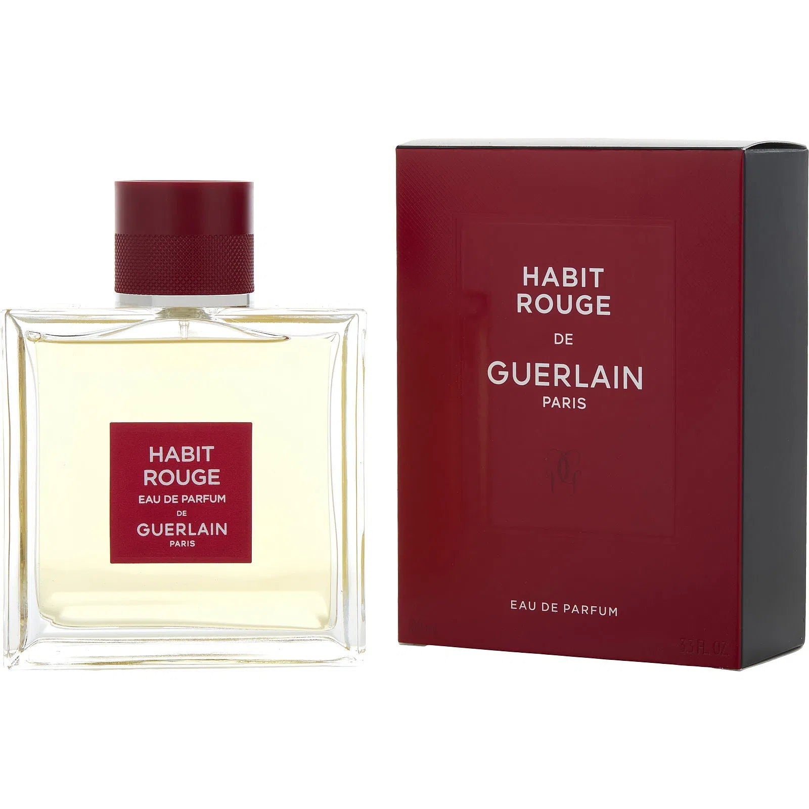 Perfume Guerlain Habit Rouge EDP (M) / 100 ml - 3346470304840- Prive Perfumes Honduras