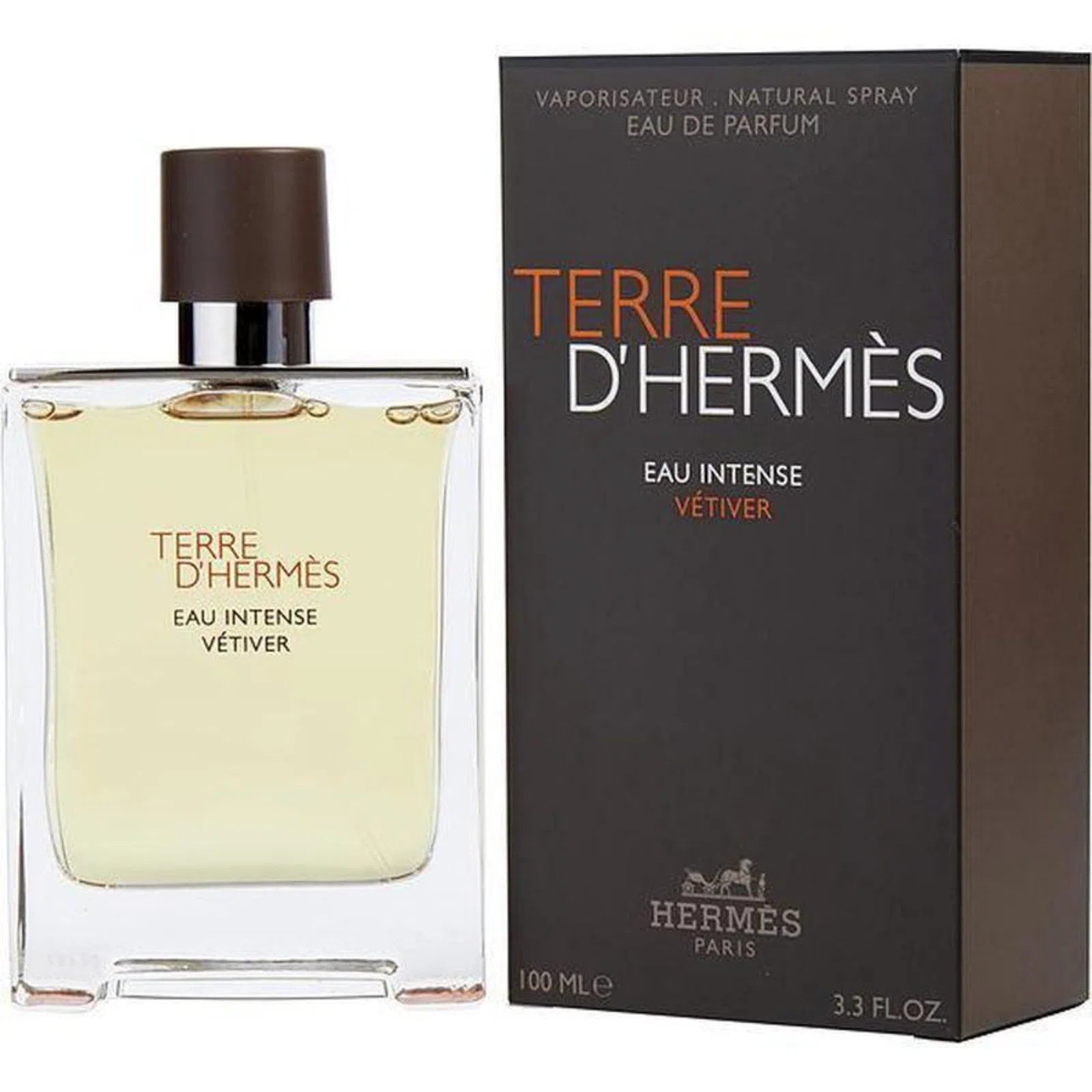 Perfume Hermes Terre D'Hermes EAU Intense Vetiver EDP (M) / 100 ml - 3346131431434- Prive Perfumes Honduras