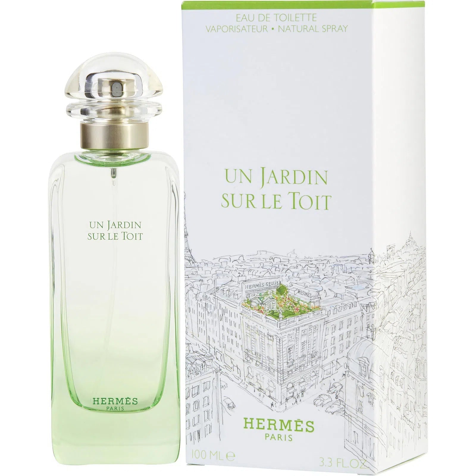 Perfume Hermes Un Jardin Sur Le Toit EDT (W) / 100 ml - 3346132400019- Prive Perfumes Honduras