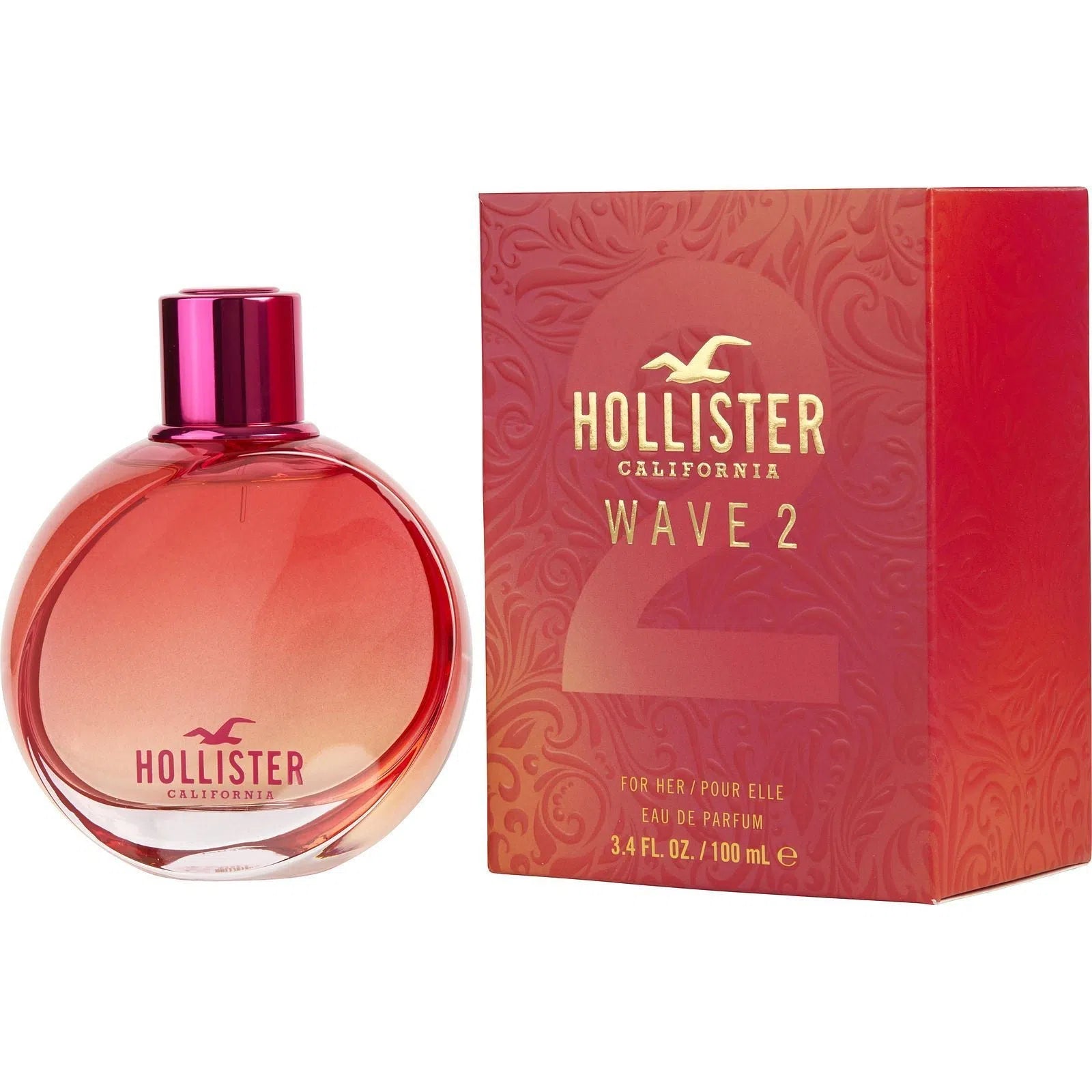 Perfume Hollister California Wave 2 For Her EDP (W) / 100 ml - 085715261113- Prive Perfumes Honduras