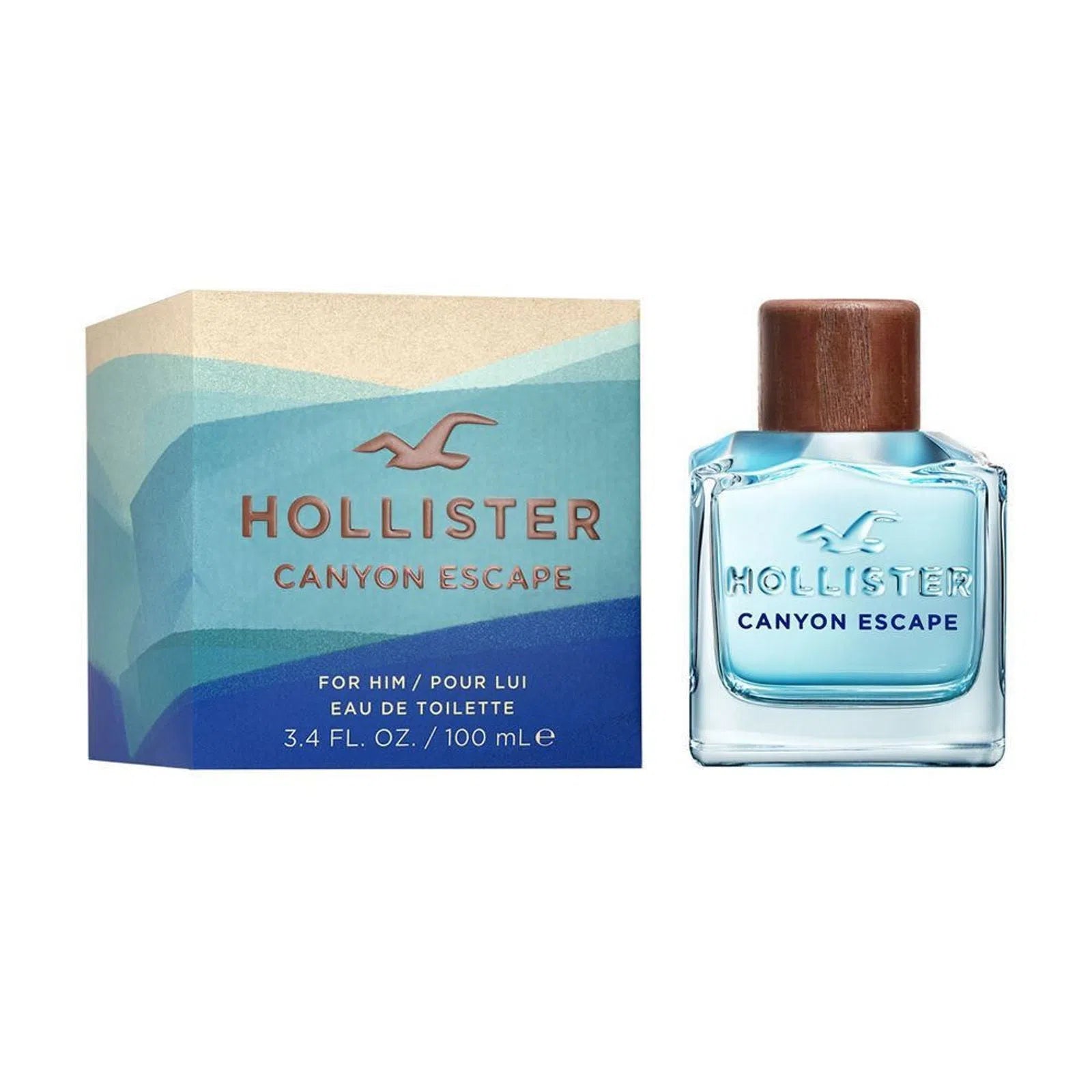 Perfume Hollister Canyon Escape EDT (M) / 100 ml - 085715267030- Prive Perfumes Honduras