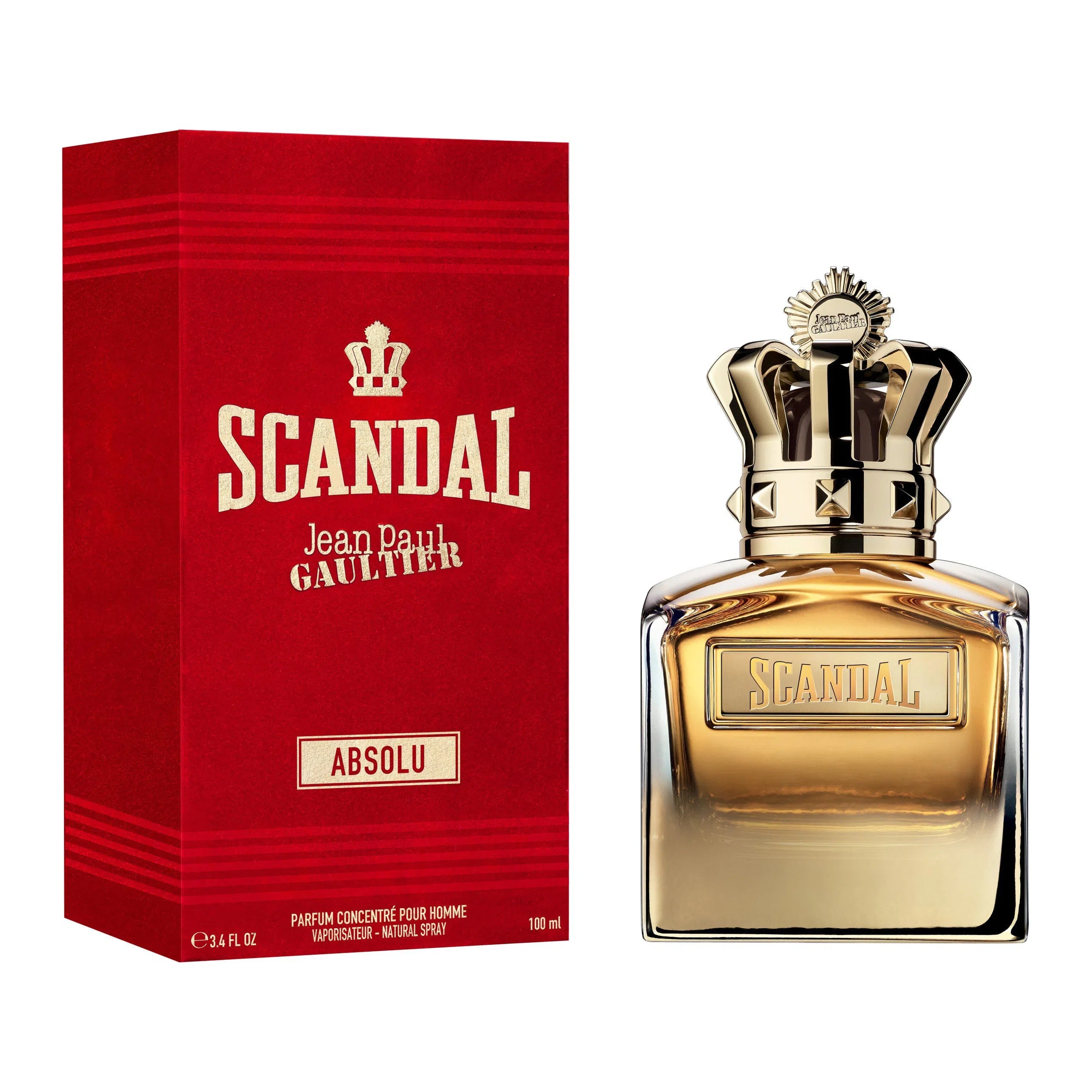 Perfume Jean Paul Gaultier Scandal Pour Homme Absolu Parfum (M) / 100 ml - 8435415080385- 1 - Prive Perfumes Honduras