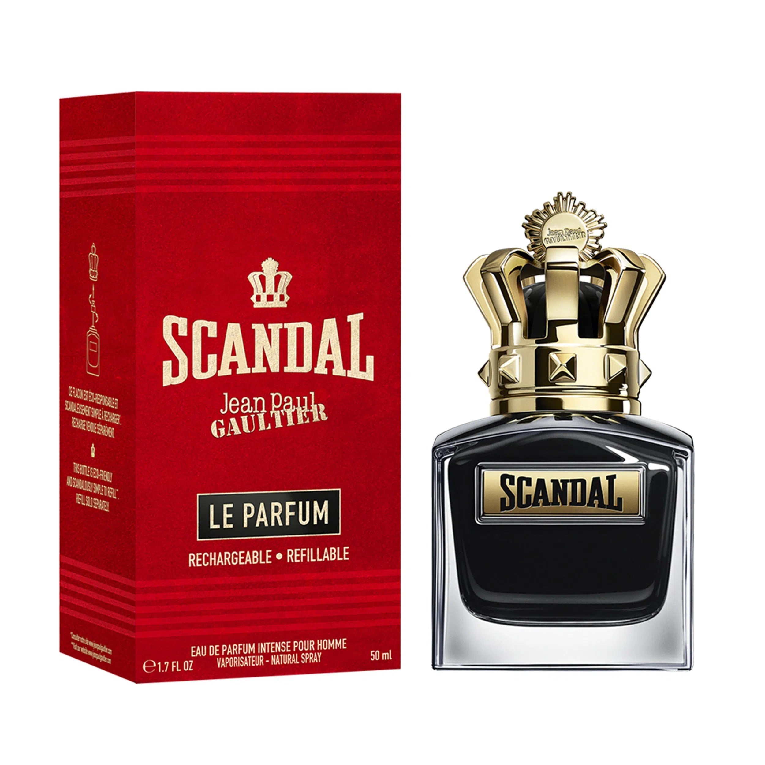 Perfume Jean Paul Gaultier Scandal Pour Homme Le Parfum (M) / 50 ml - 8435415065207- Prive Perfumes Honduras