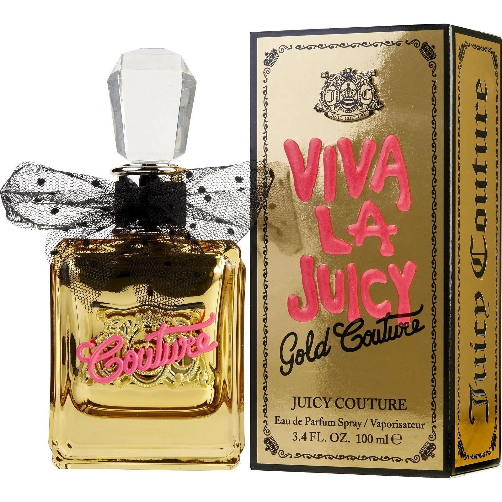 Perfume Juicy Couture Viva La Juicy Gold EDP (W) / 100 ml - 719346186551- Prive Perfumes Honduras