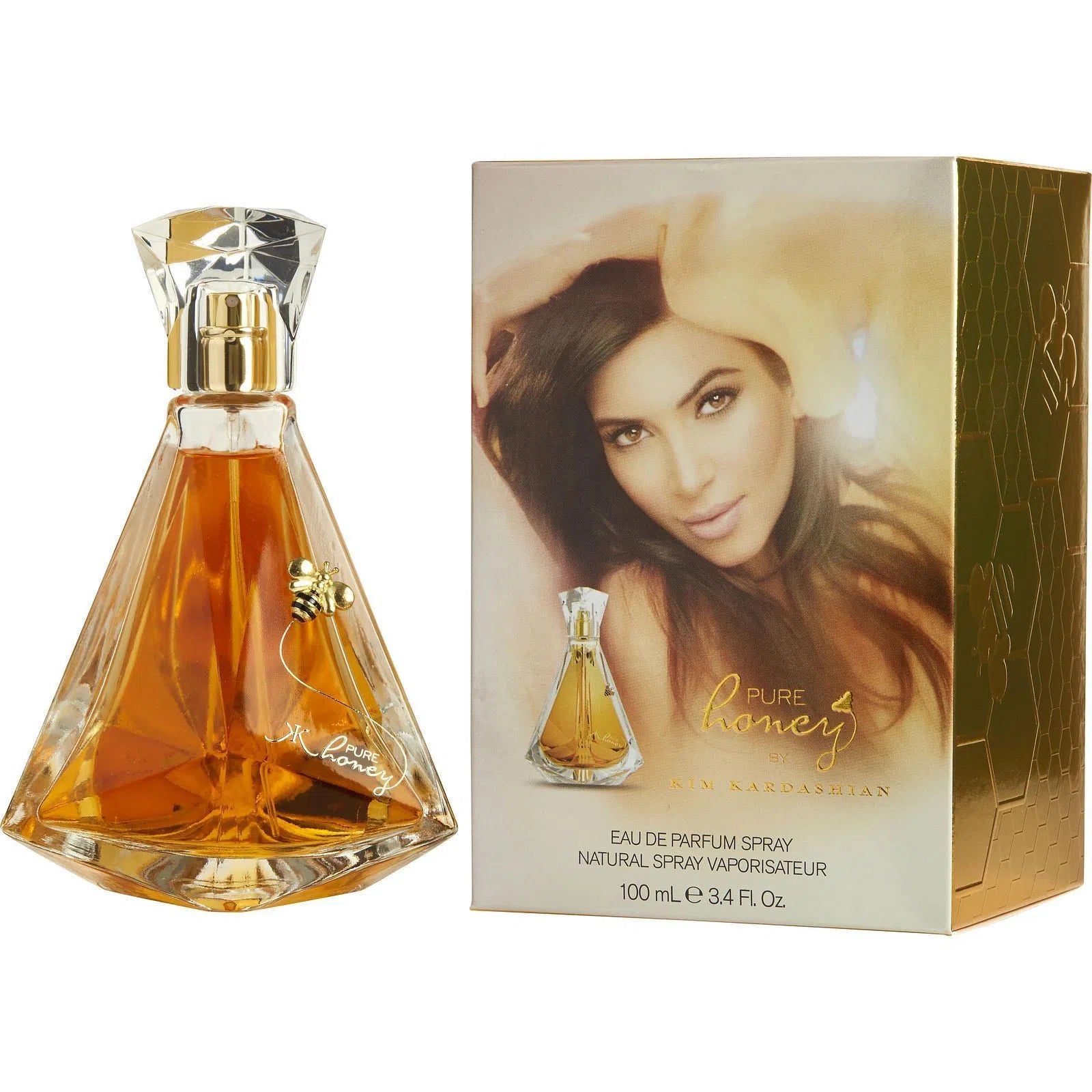 Perfume Kim Kardashian Pure Honey EDP (W) / 100 ml - 049398940116,49398967984- Prive Perfumes Honduras