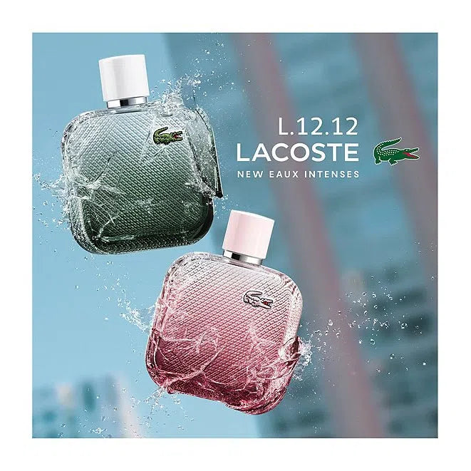 Perfume Lacoste L.12.12 Blanc - Eau Intense EDT (M) / 100 ml - 3616303459895- Prive Perfumes Honduras