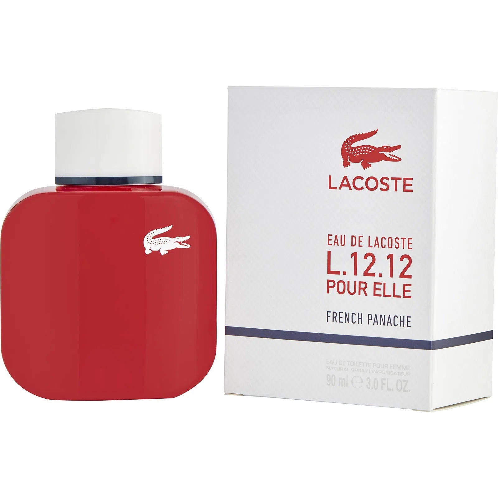 Perfume Lacoste L.12.12 French Panache Pour Elle EDT (W) / 90 ml - 3614228228671- Prive Perfumes Honduras