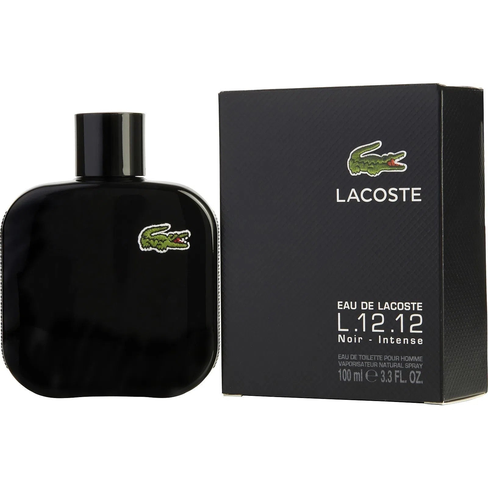 Perfume Lacoste L.12.12 Noir - Intense EDT (M) / 100 ml - 737052662664- Prive Perfumes Honduras