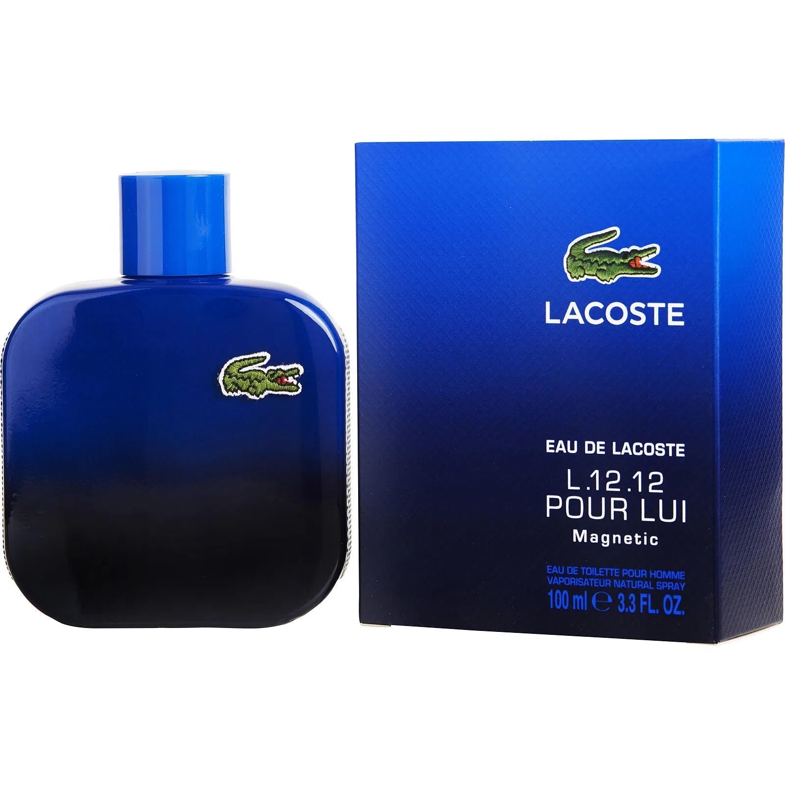 Perfume Lacoste L.12.12 Pour Lui Magnetic EDT (M) / 100 ml - 8005610266831- Prive Perfumes Honduras