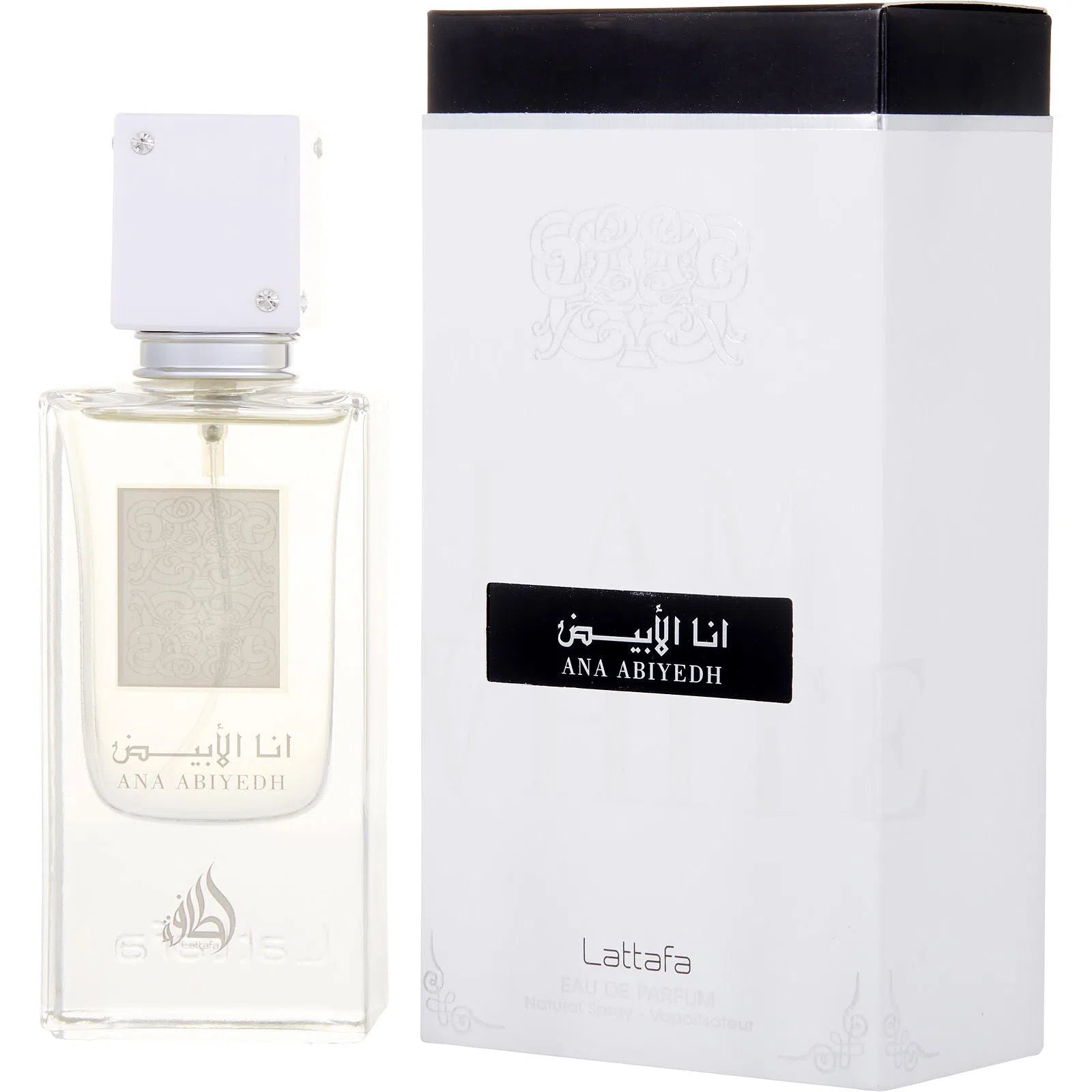 Perfume Lattafa Ana Abiyedh I am White EDP (U) / 60 ml - 6291106066890- Prive Perfumes Honduras