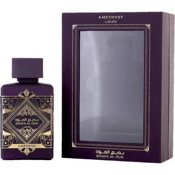 Perfume Lattafa Bade'e Al Oud - Amethyst EDP (U) / 100 ml - 6291108733875- Prive Perfumes Honduras