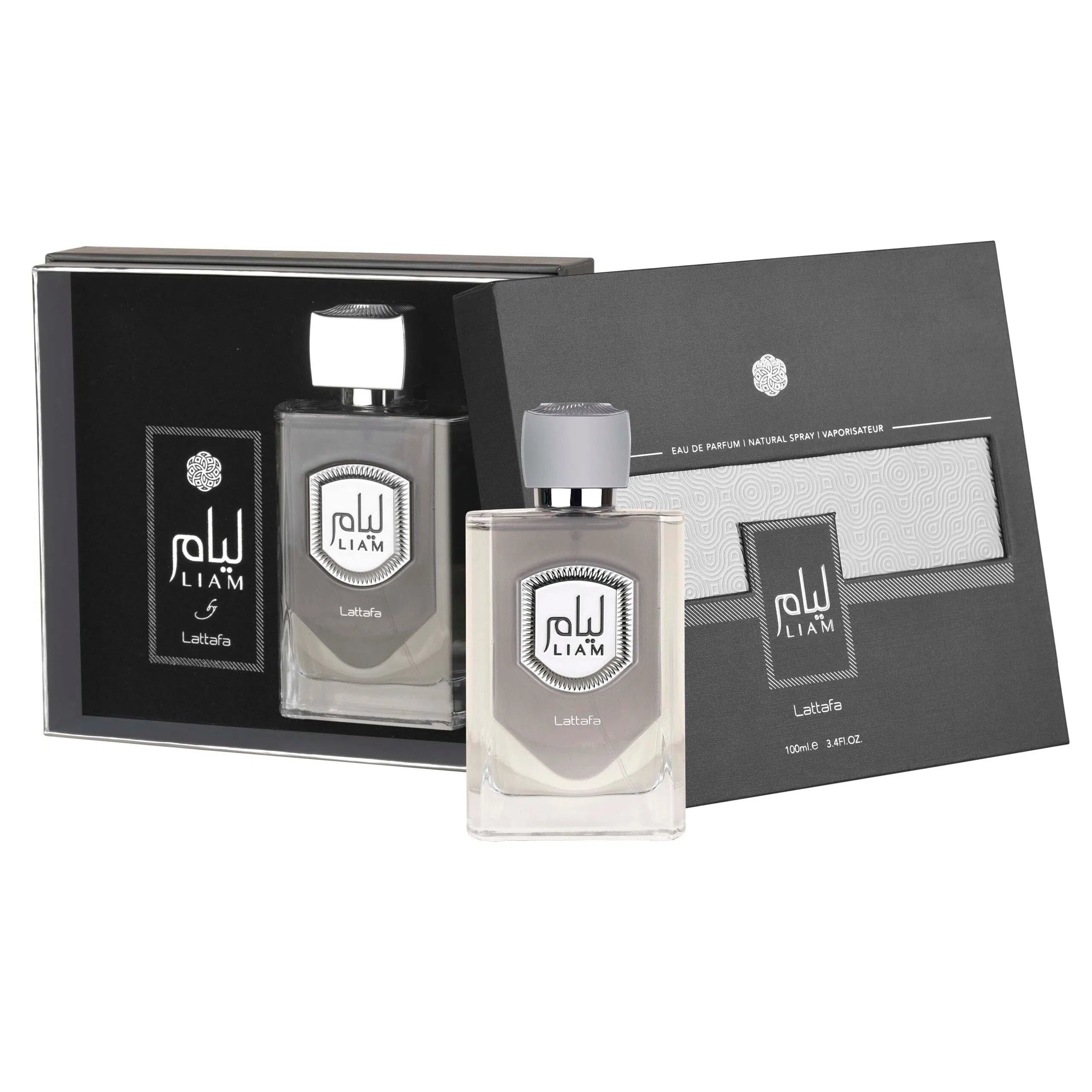 Perfume Lattafa Liam Grey EDP (U) / 100 ml - 6290360591537- Prive Perfumes Honduras