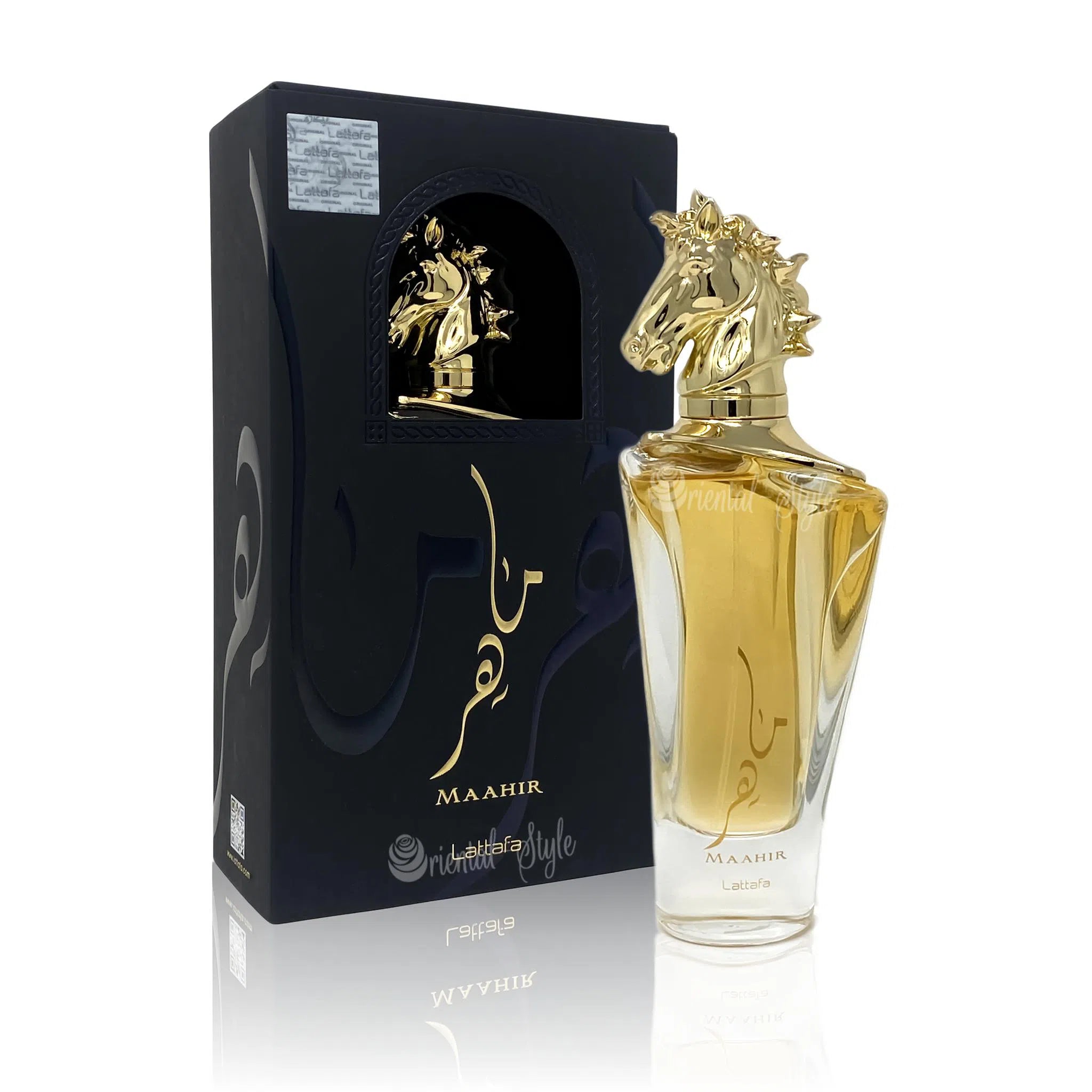 Perfume Lattafa Maahir EDP (U) / 100 ml - 6291107456744- Prive Perfumes Honduras