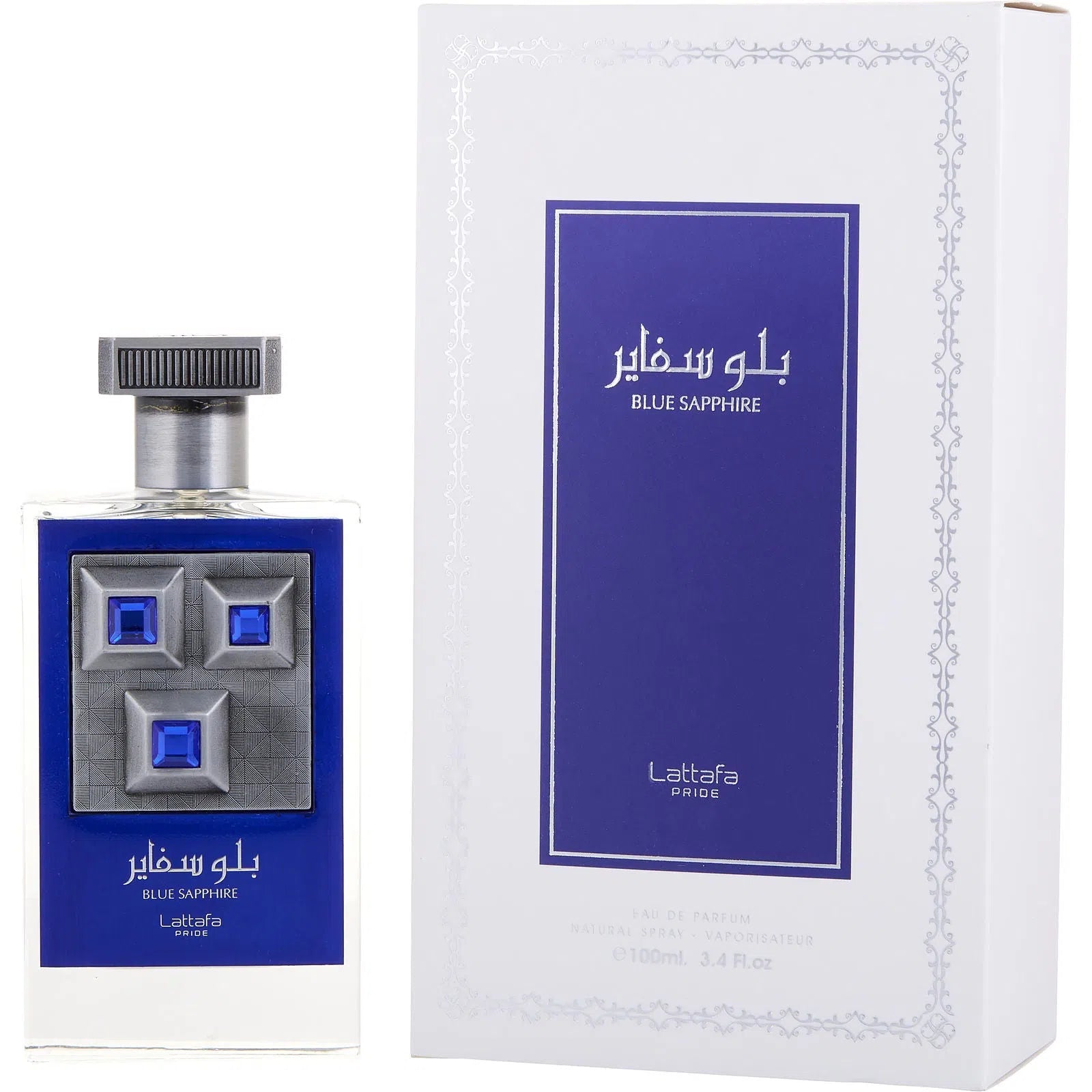 Perfume Lattafa Pride Blue Sapphire EDP (U) / 100 ml - 6291108738245- Prive Perfumes Honduras