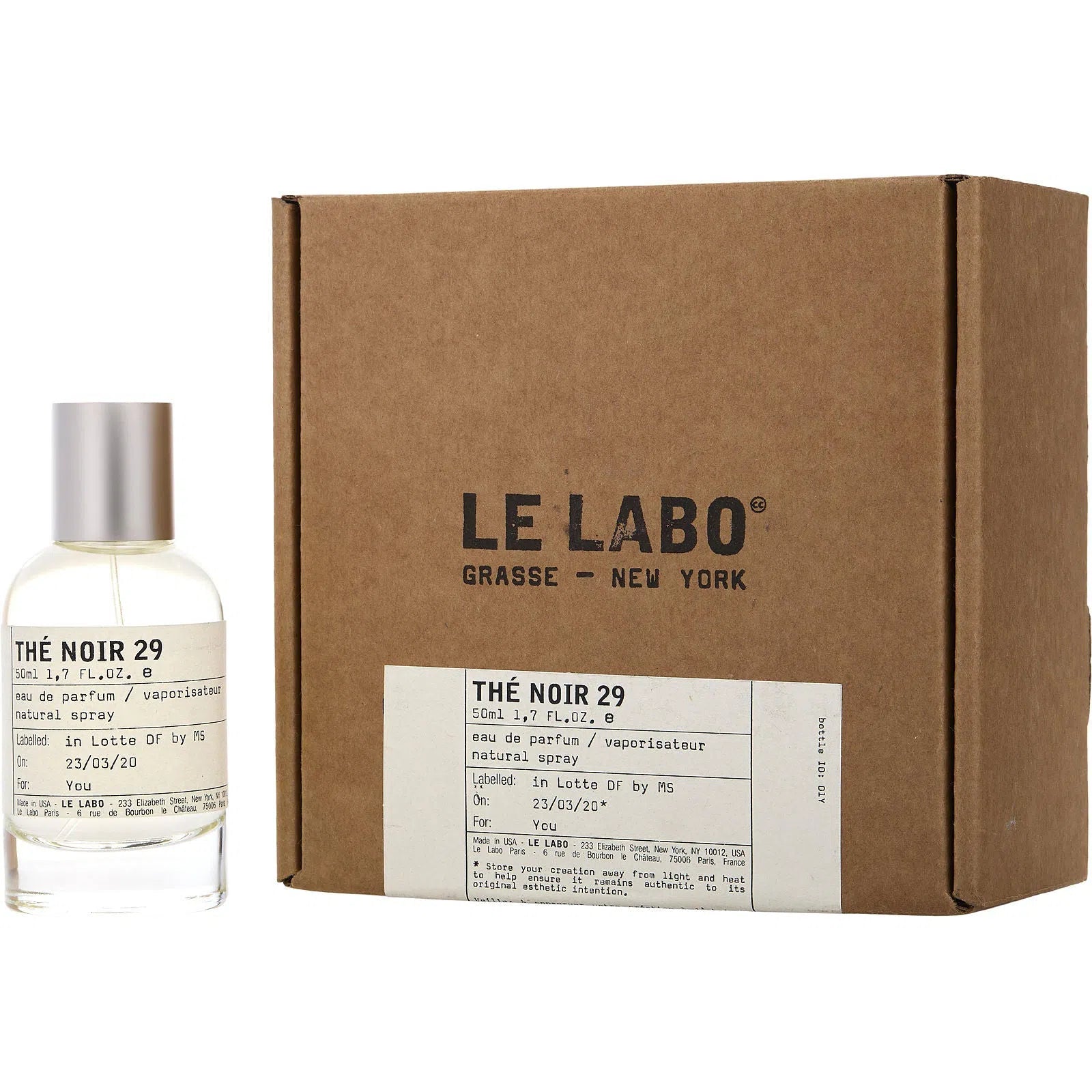 Perfume Le Labo The Noir 29 EDP (U) / 50 ml - 811901022776- 1 - Prive Perfumes Honduras