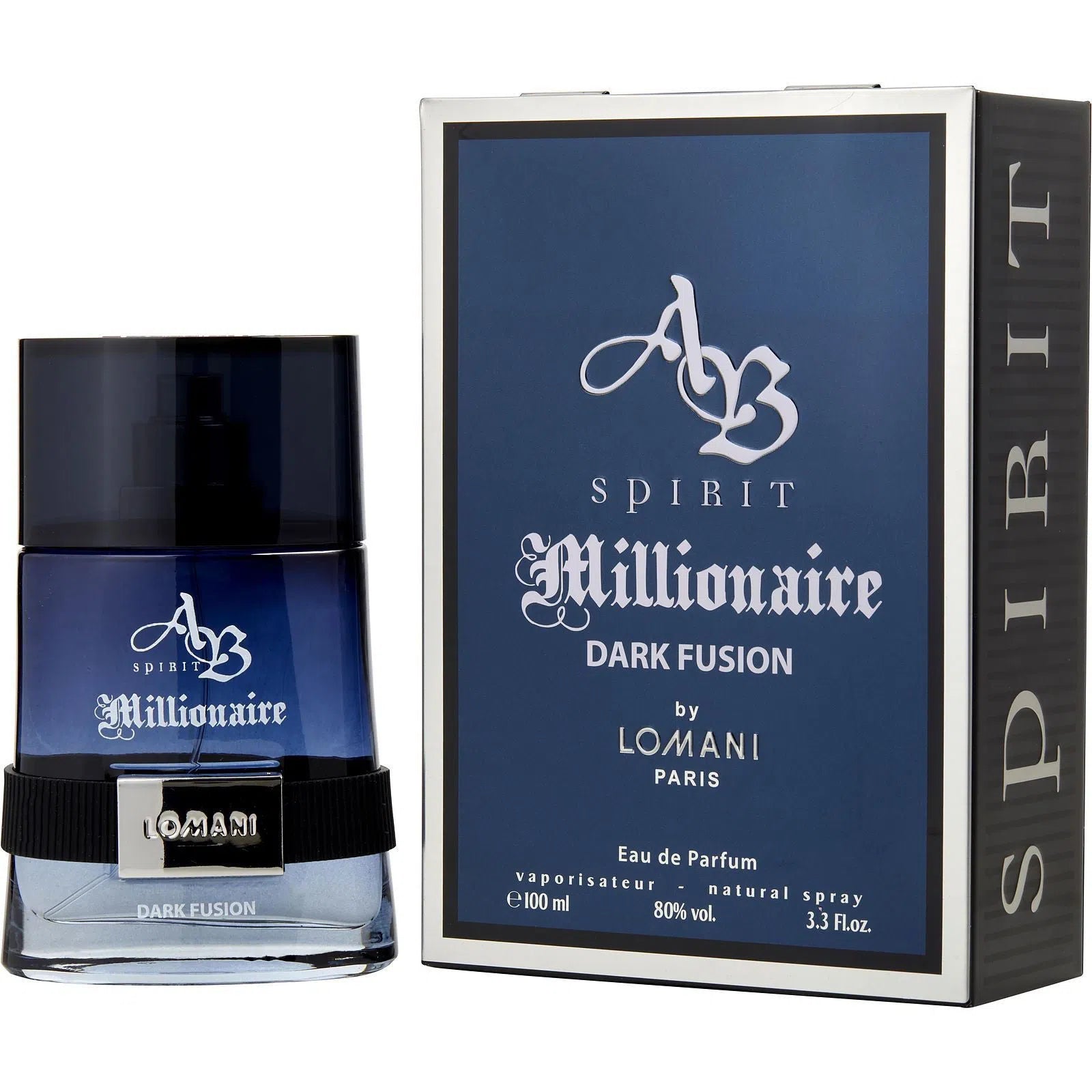 Perfume Lomani AB Spirit Millionaire Dark Fusion EDP (M) / 100 ml - 3610400036621- Prive Perfumes Honduras
