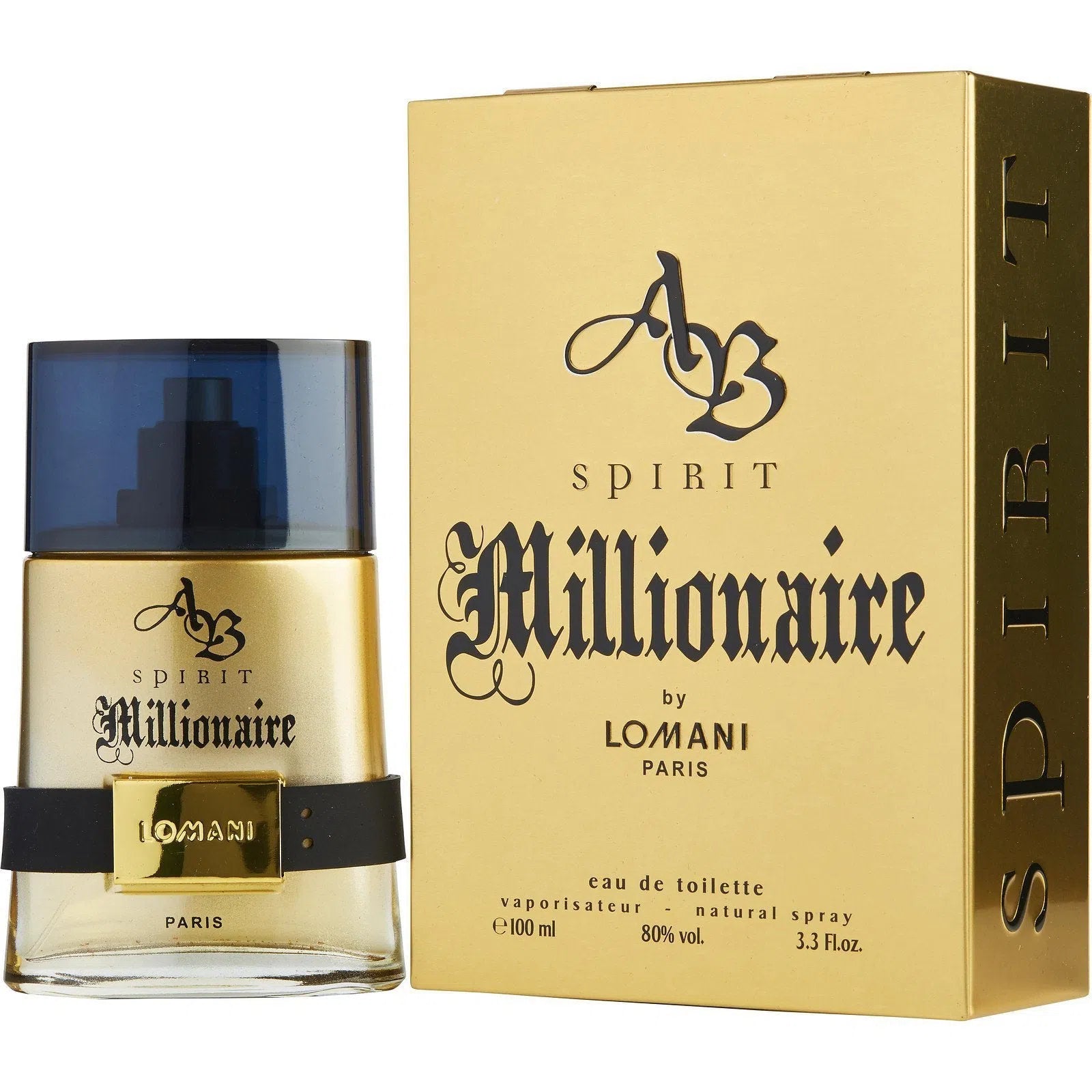 Perfume Lomani AB Spirit Millionaire EDT (M) / 100 ml - 3610400000677- Prive Perfumes Honduras