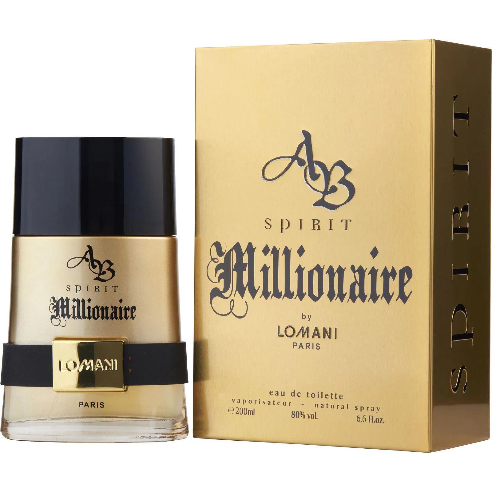 Perfume Lomani AB Spirit Millionaire EDT (M) / 200 ml - 3610400035679- Prive Perfumes Honduras