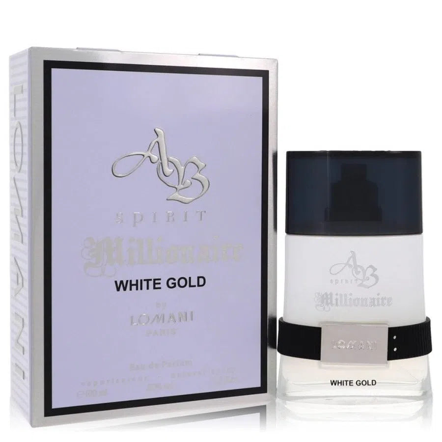 Perfume Lomani AB Spirit Millionaire White Gold EDP (M) / 100 ml - 3610400037185- Prive Perfumes Honduras