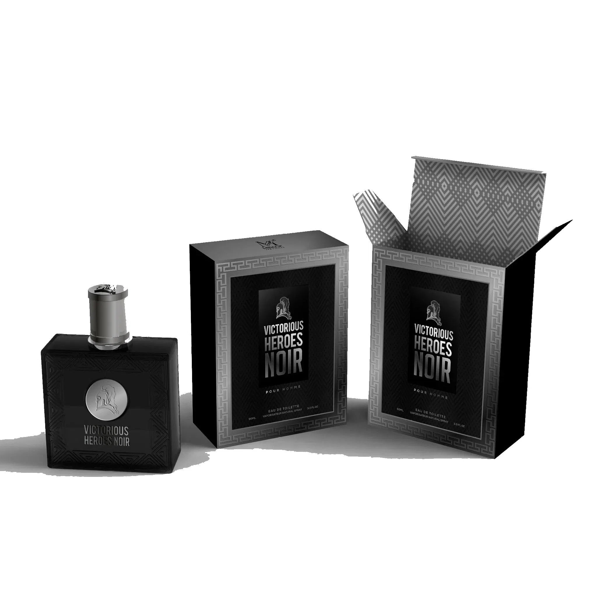 Perfume MCH Beauty Victorious Heroes Noir EDT (M) / 100 ml - 818098027089- Prive Perfumes Honduras