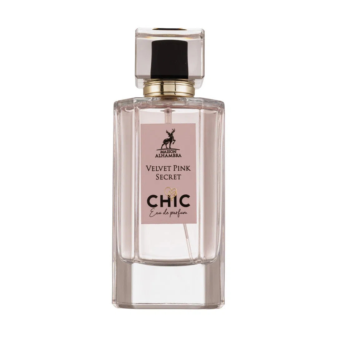 Perfume Maison Alhambra Chic Velvet Pink EDP (U) / 100 ml - 6290360590691- Prive Perfumes Honduras