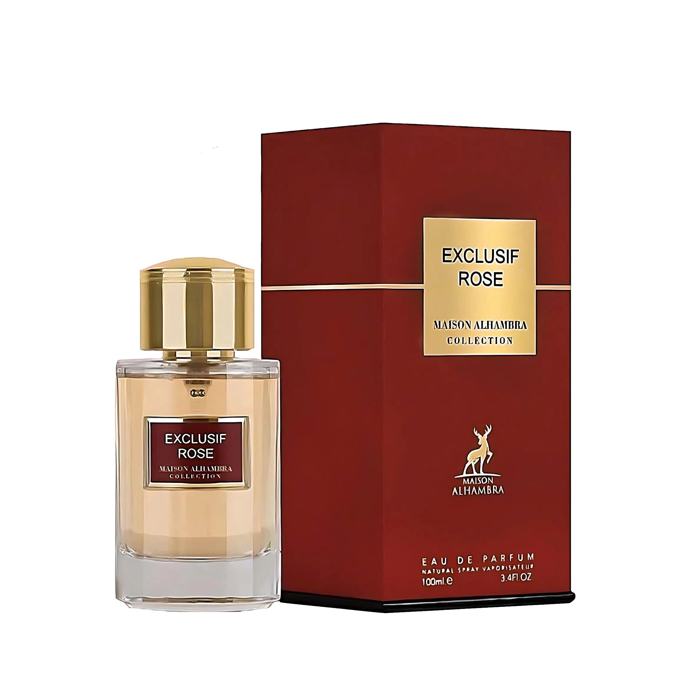 Perfume Maison Alhambra Exclusif Rose EDP (U) / 100 ml - 6291108735497- Prive Perfumes Honduras