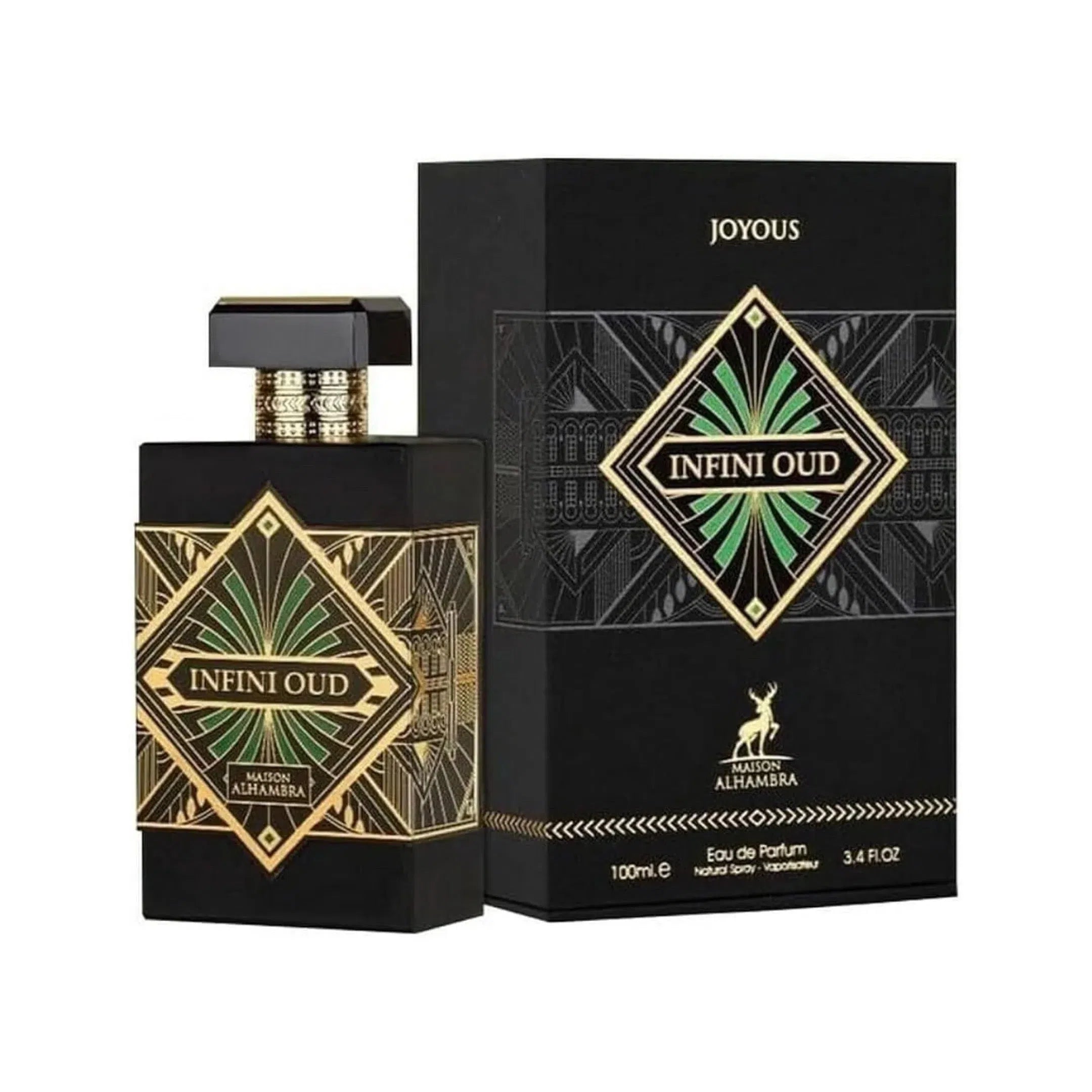Perfume Maison Alhambra Infini Oud Joyous EDP (U) / 100 ml - 6290360590561- Prive Perfumes Honduras