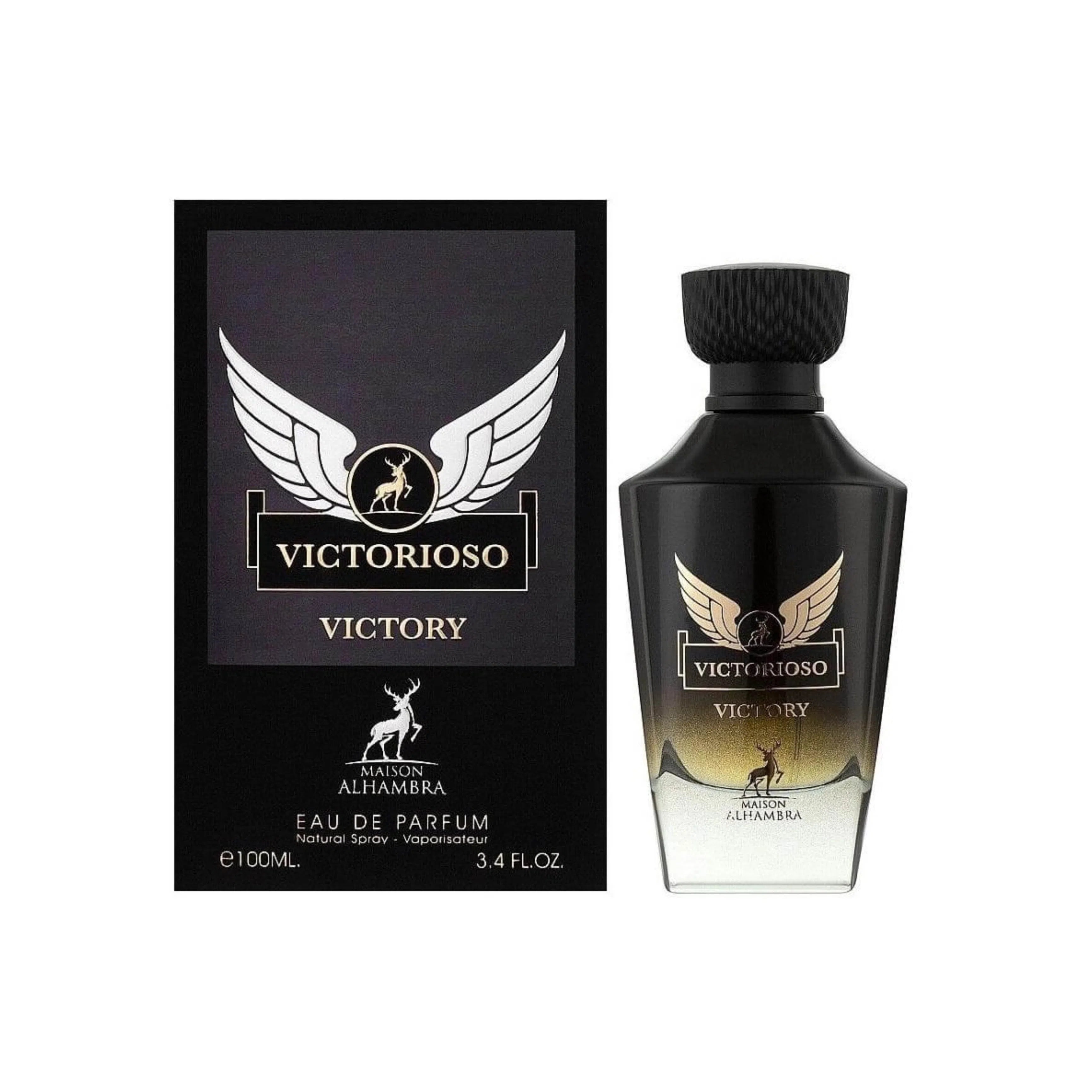 Perfume Maison Alhambra Victorioso Nero EDP (U) / 100 ml - 6291108735930- Prive Perfumes Honduras