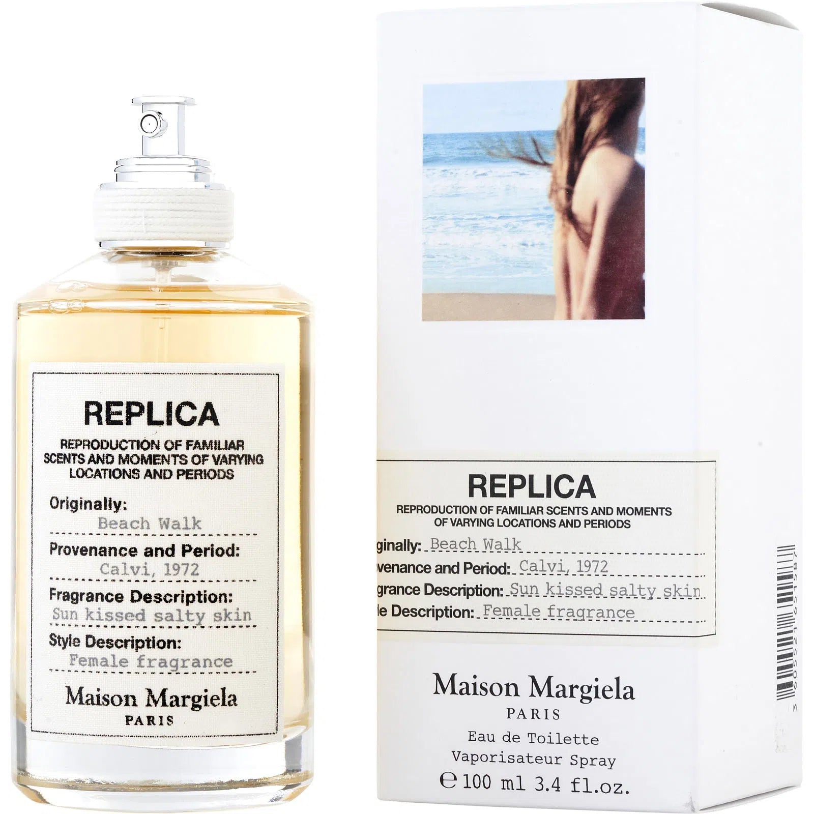 Perfume Maison Margiela Replica Beach Walk EDT (W) / 100 ml - 3605521651587- Prive Perfumes Honduras