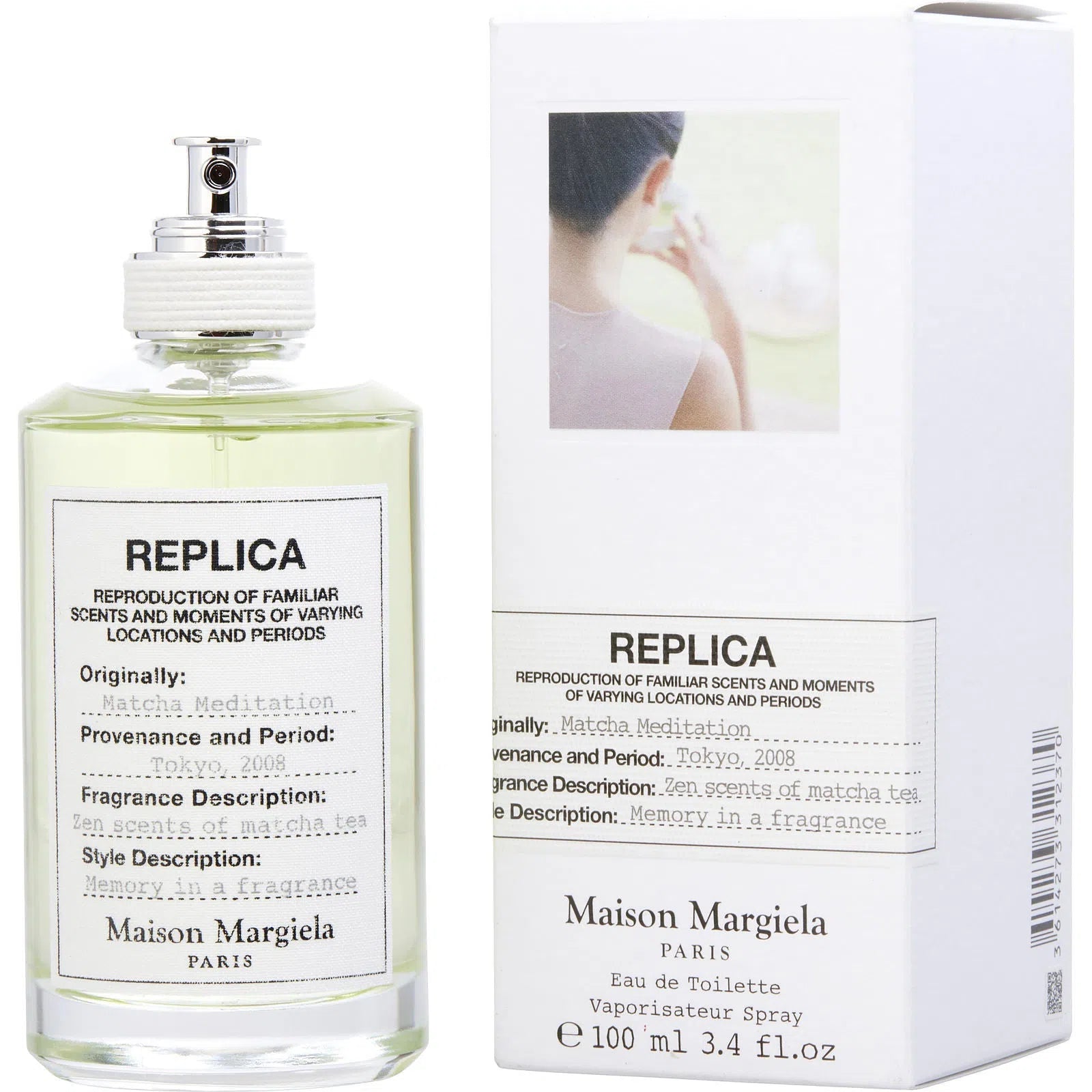 Perfume Maison Margiela Replica Matcha Meditation EDT (U) / 100 ml - 3614273312370- Prive Perfumes Honduras