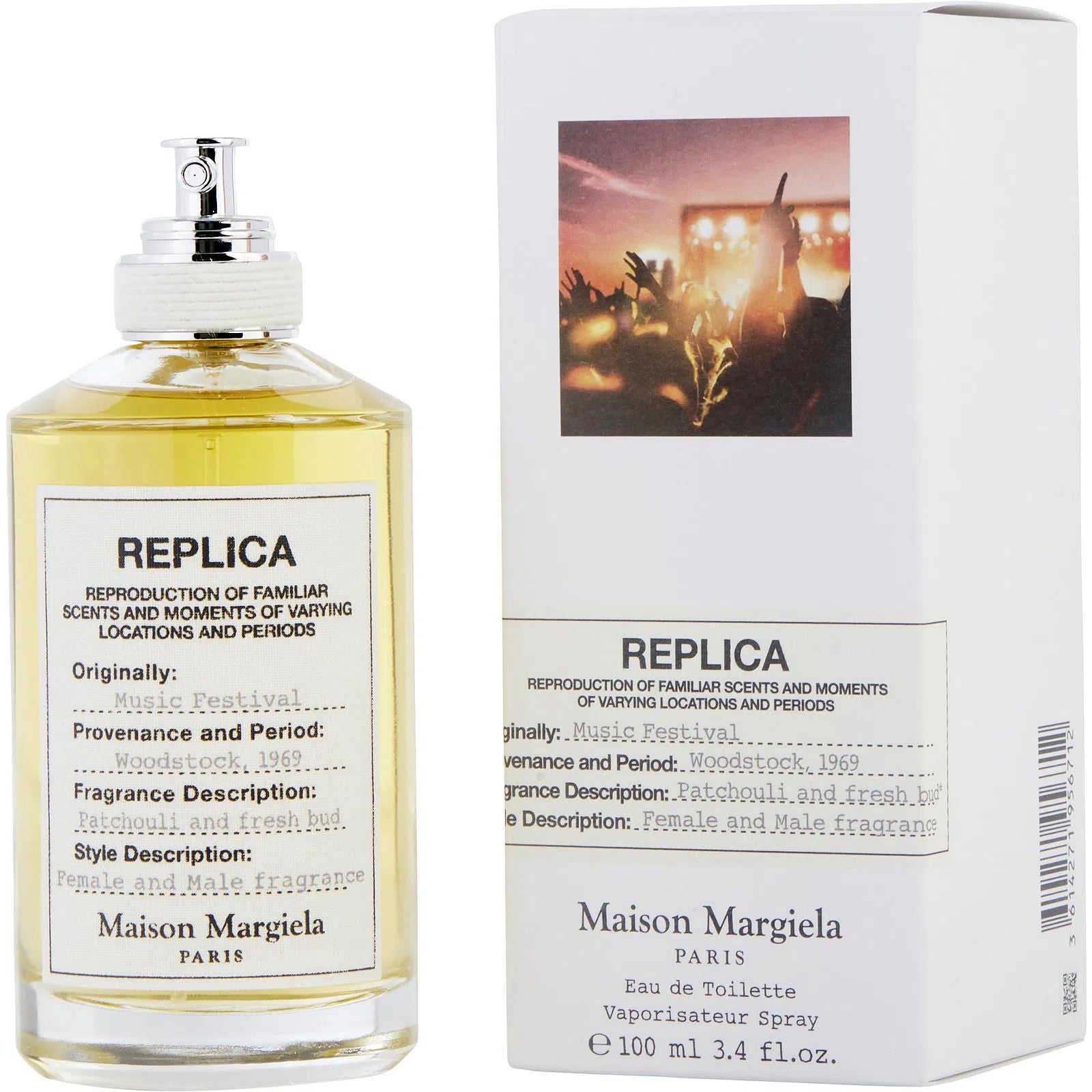 Perfume Maison Margiela Replica Music Festival EDT (U) / 100 ml - 3614271956712- Prive Perfumes Honduras