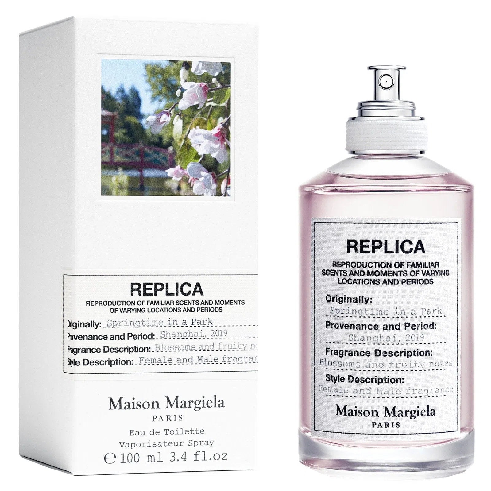 Perfume Maison Margiela Replica Springtime In A Park EDT (U) / 100 ml - 3614272661264- Prive Perfumes Honduras