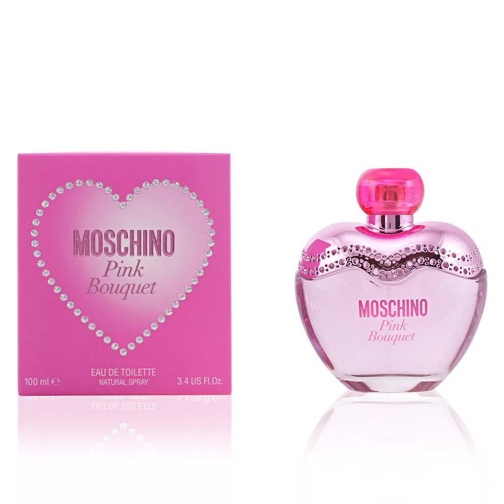 Perfume Moschino Pink Bouquet EDT (W) / 100 ml - 8011003807871- Prive Perfumes Honduras