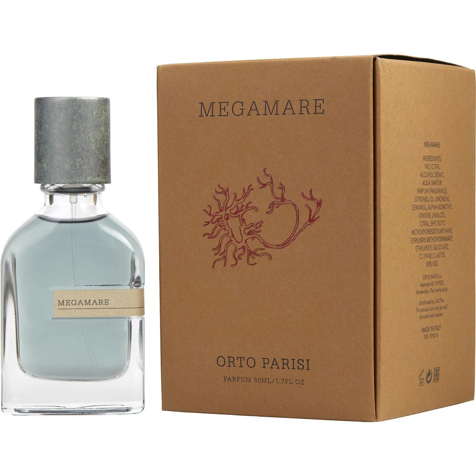 Perfume Orto Parisi Megamare EDP (U) / 50 ml - 8717774840870- Prive Perfumes Honduras