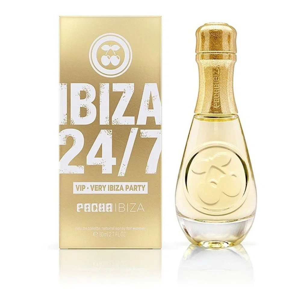 Perfume Pacha Ibiza 24-7 VIP Her EDT (W) / 80 ml - 8411061011874- Prive Perfumes Honduras