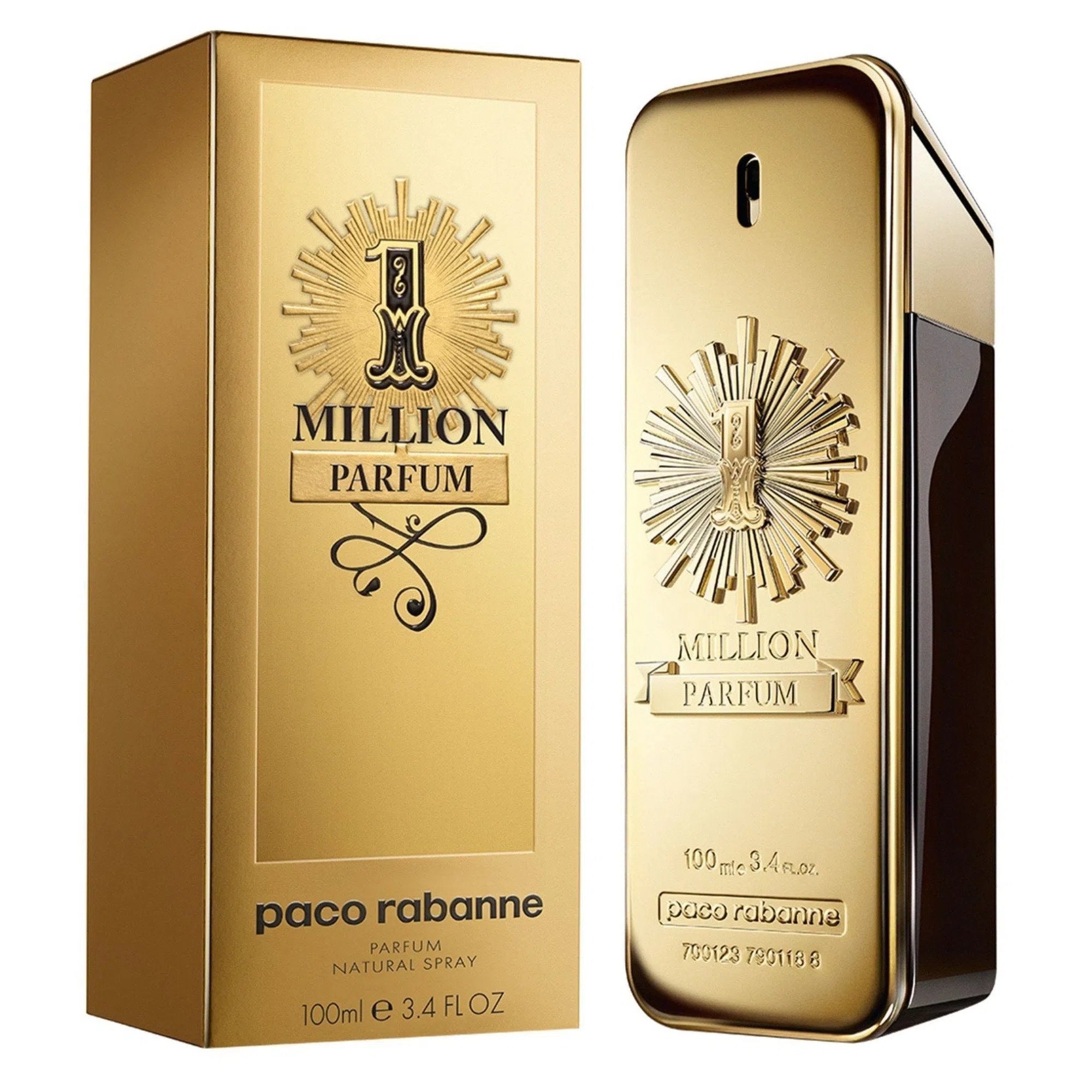 Perfume Paco Rabanne 1 Million Parfum (M) / 100 ml - 3349668579839- Prive Perfumes Honduras