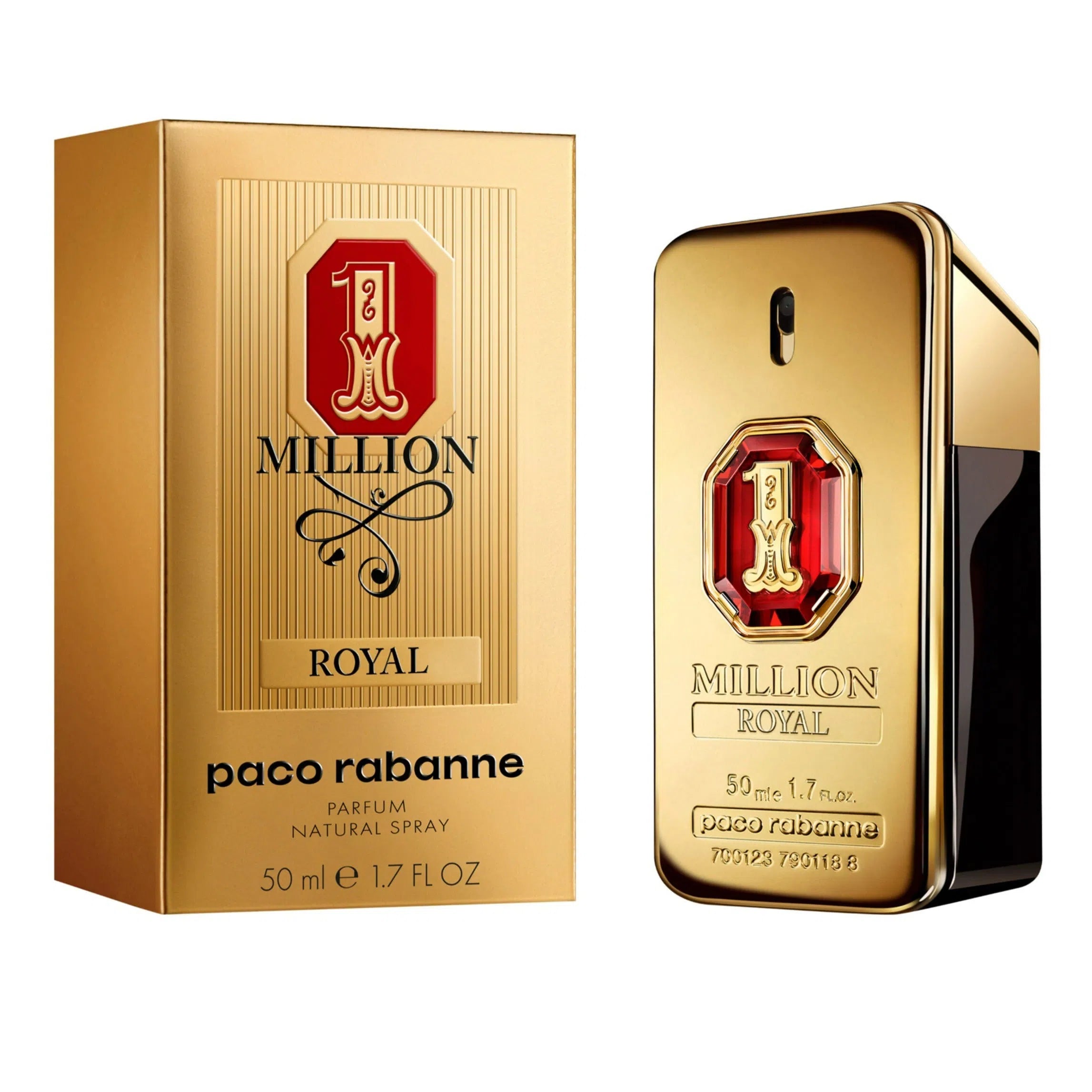 Perfume Paco Rabanne 1 Million Royal Parfum (M) / 50 ml - 3349668617043- Prive Perfumes Honduras