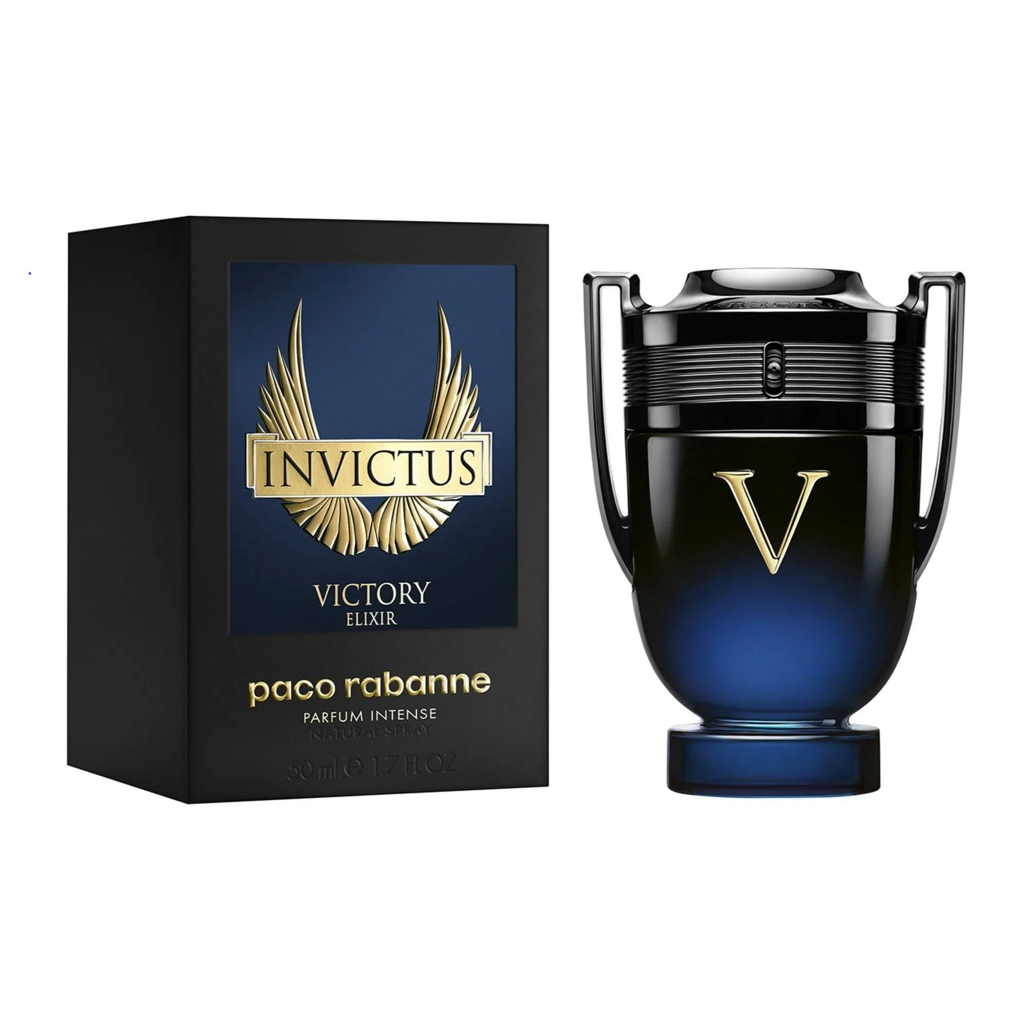 Perfume Paco Rabanne Invictus Victory Elixir Parfum (M) / 50 ml - 3349668614516- Prive Perfumes Honduras