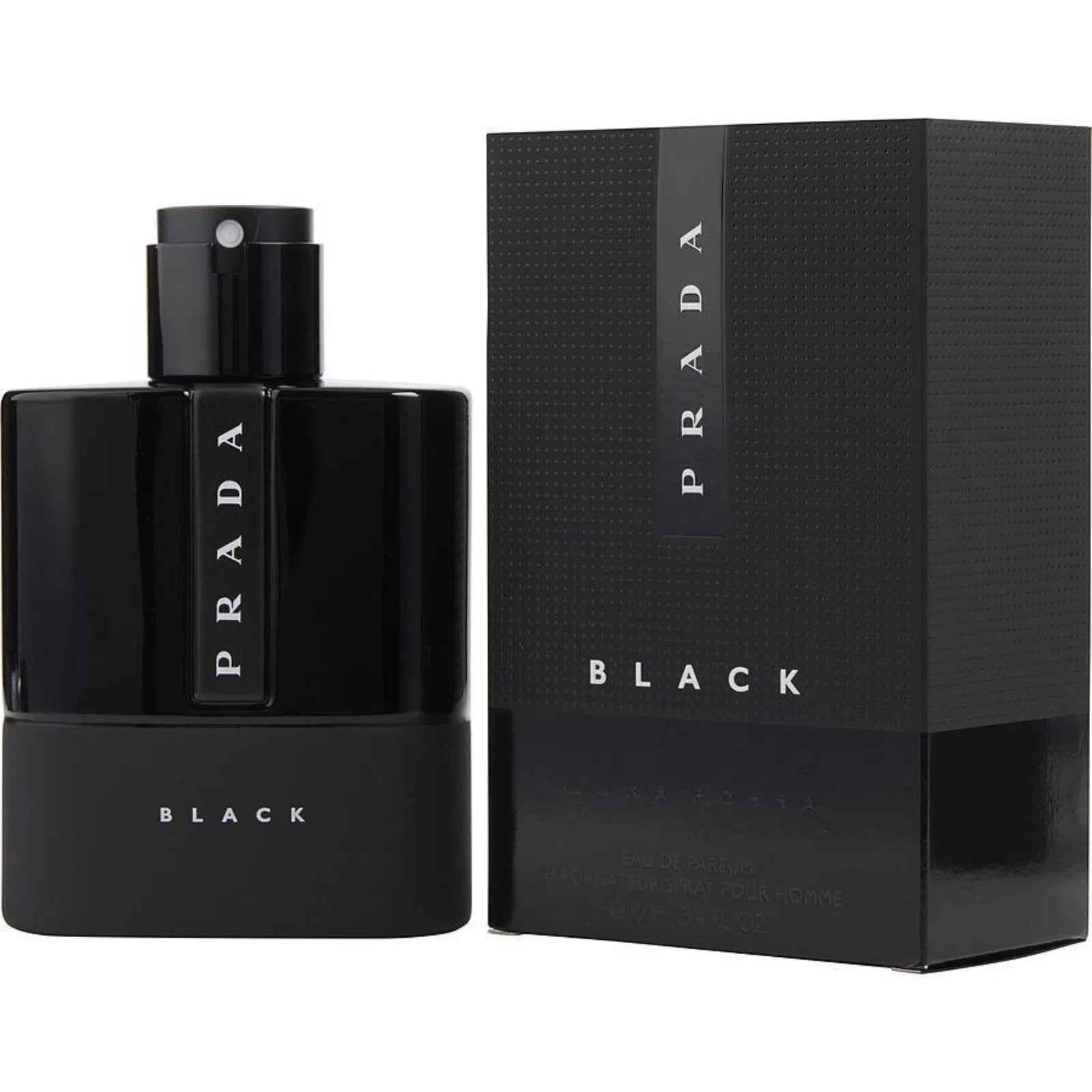 Perfume Prada Luna Rossa Black EDP (M) / 100 ml - 8435137782949- Prive Perfumes Honduras