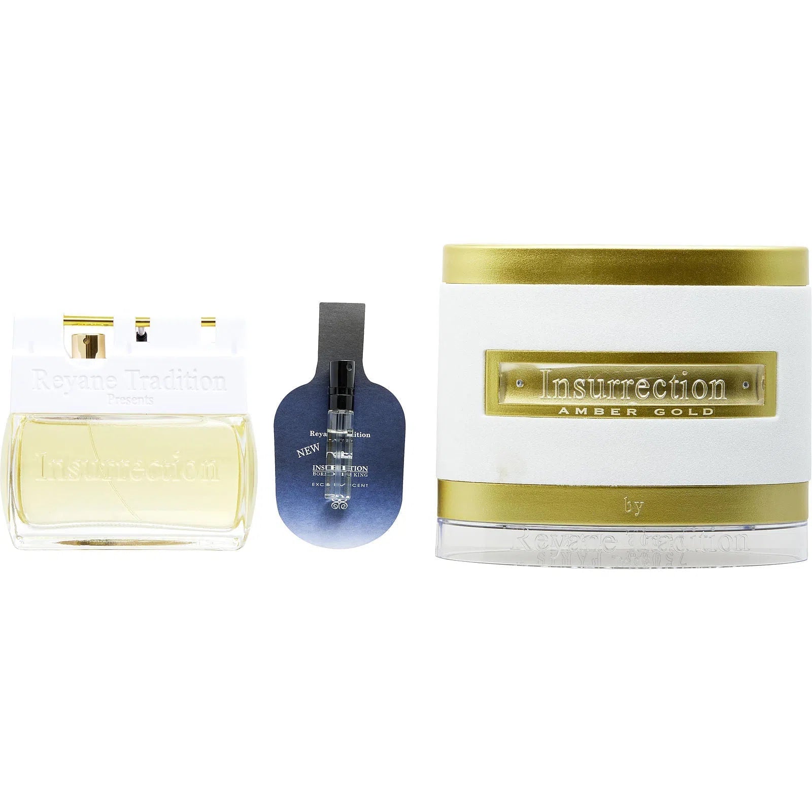 Perfume Reyane Tradition Insurrection Amber Gold EDT (M) / 100 ml - 3700066702043- Prive Perfumes Honduras