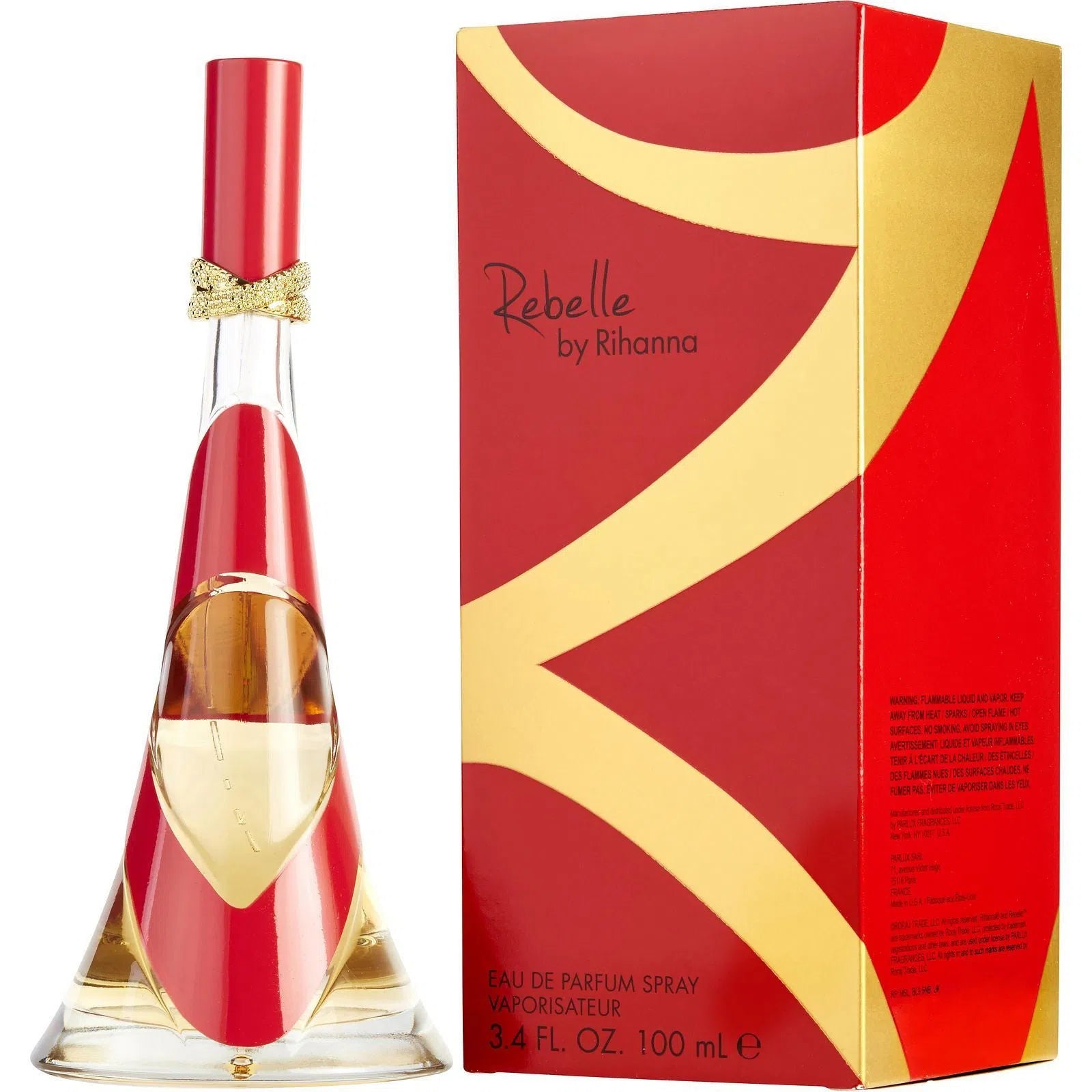 Perfume Rihanna Rebelle EDP (W) / 100 ml - 608940549193- Prive Perfumes Honduras