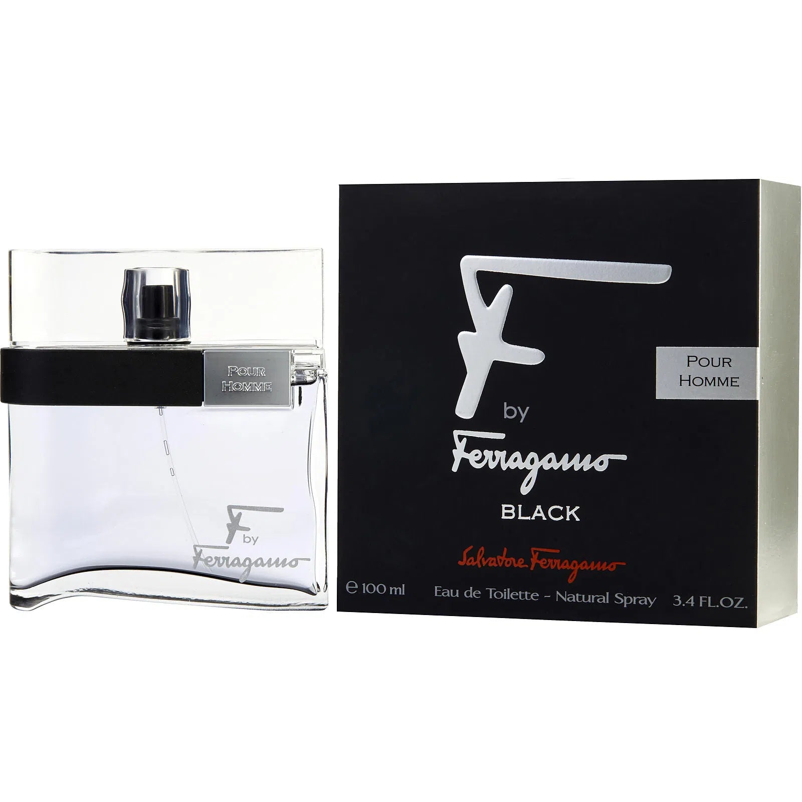 Perfume Salvatore Ferragamo F Black EDT (M) / 100 ml - 8032529118050- Prive Perfumes Honduras