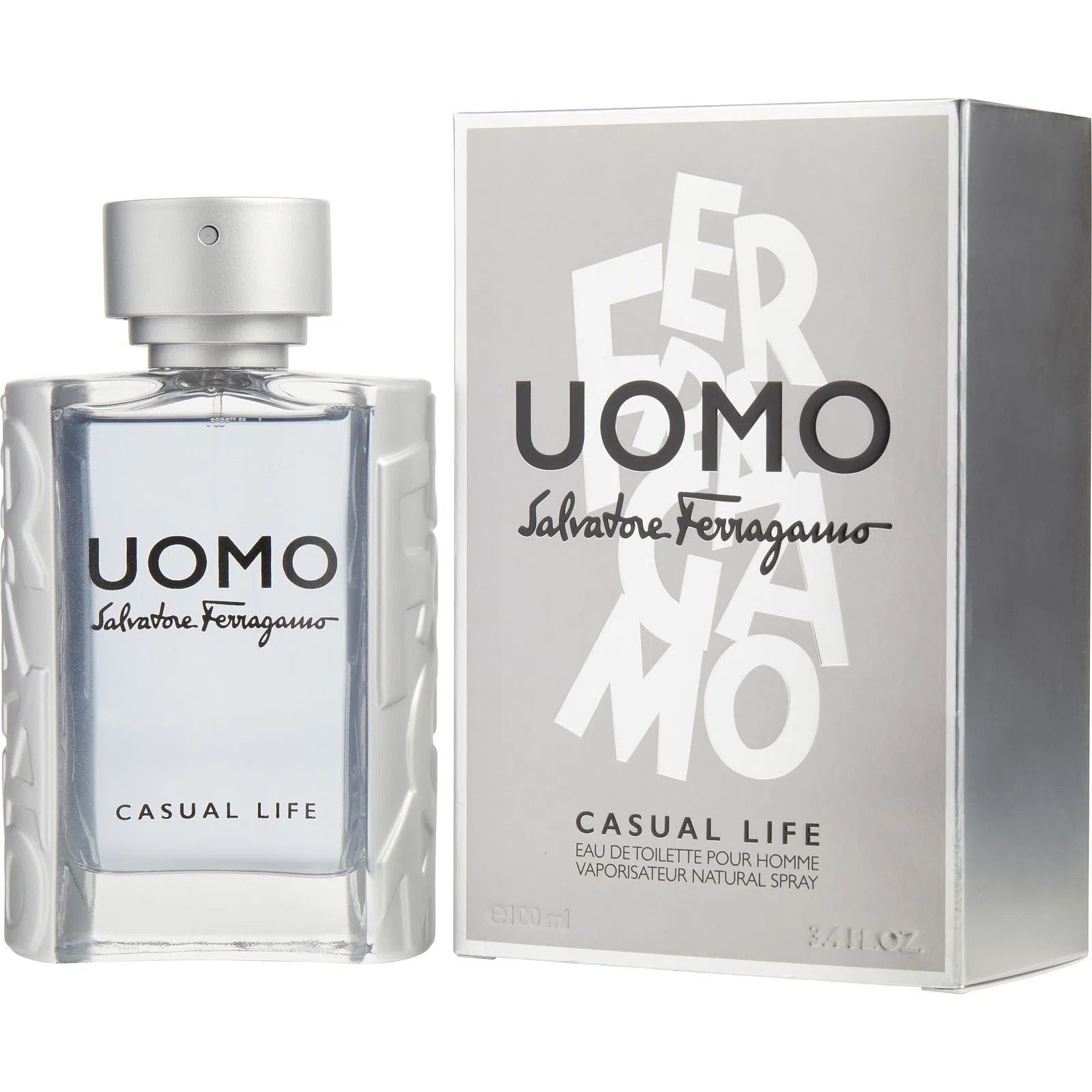 Perfume Salvatore Ferragamo UOMO Casual Life EDT (M) / 100 ml - 8052086372979- Prive Perfumes Honduras