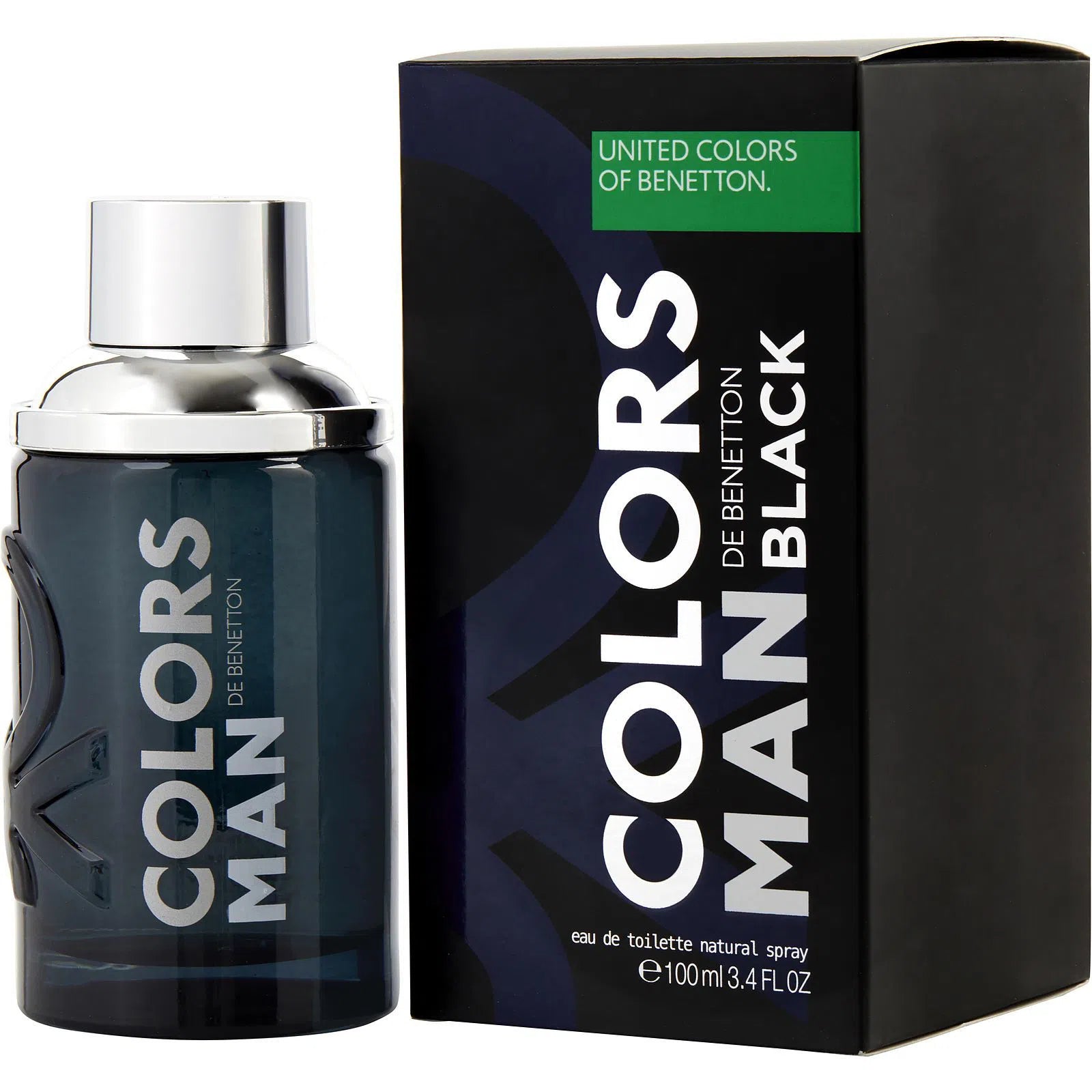 Perfume United Colors of Benetton Man Black EDT (M) / 100 ml - 8433982013201- Prive Perfumes Honduras