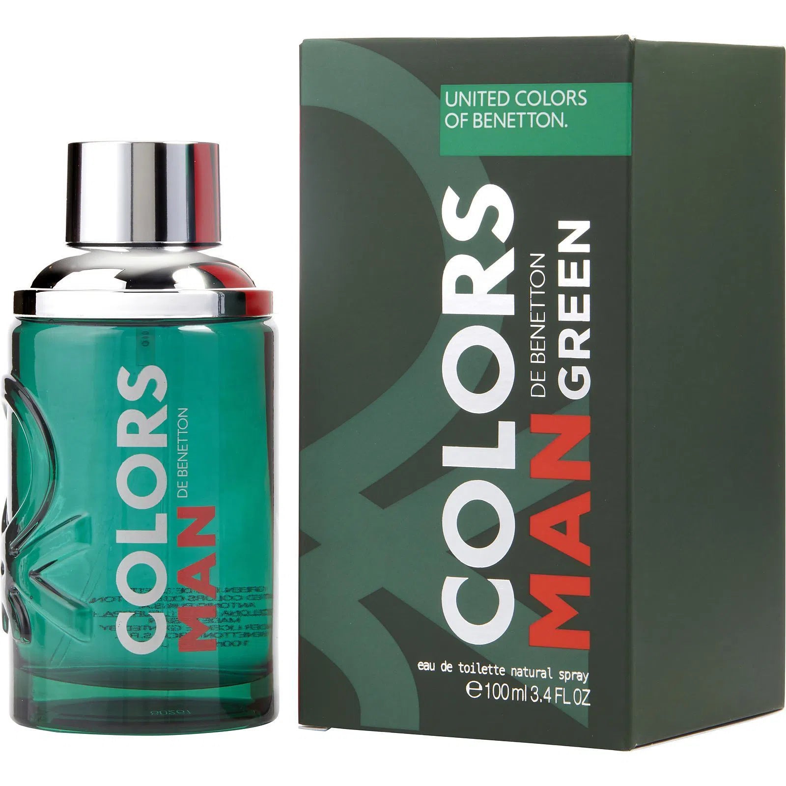 Perfume United Colors of Benetton Man Green EDT (M) / 100 ml - 8433982011245- Prive Perfumes Honduras