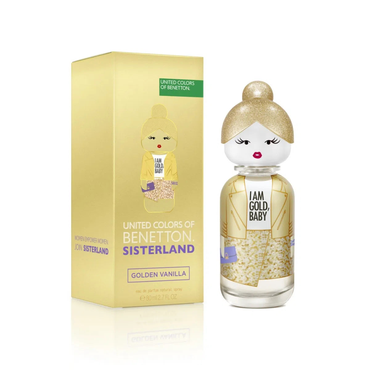 Perfume United Colors of Benetton Sisterland Golden Vanilla EDT (W) / 80 ml - 8433982025624- 1 - Prive Perfumes Honduras