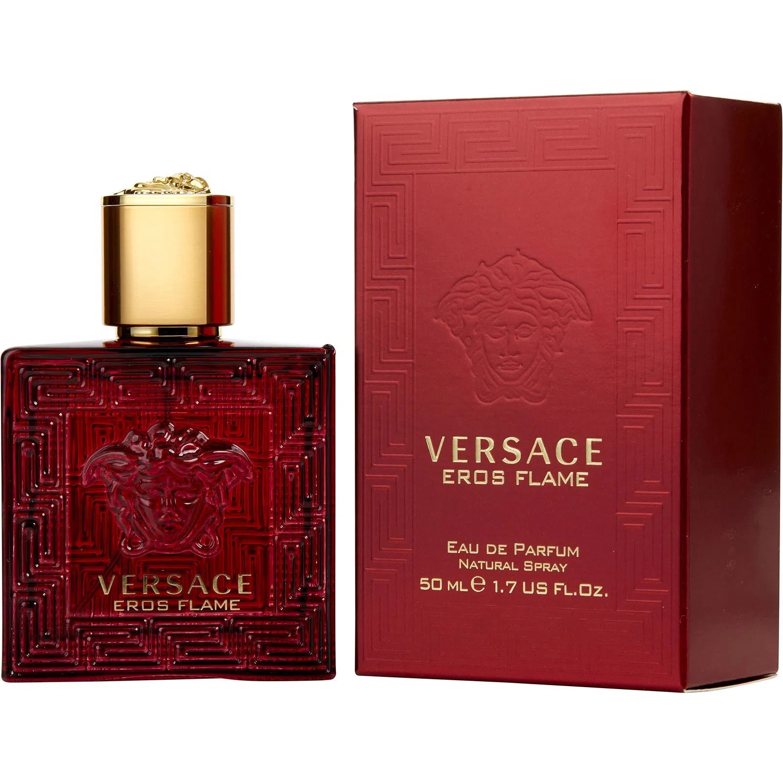 Perfume Versace Eros Flame EDP (M) / 50 ml - 8011003845347- Prive Perfumes Honduras