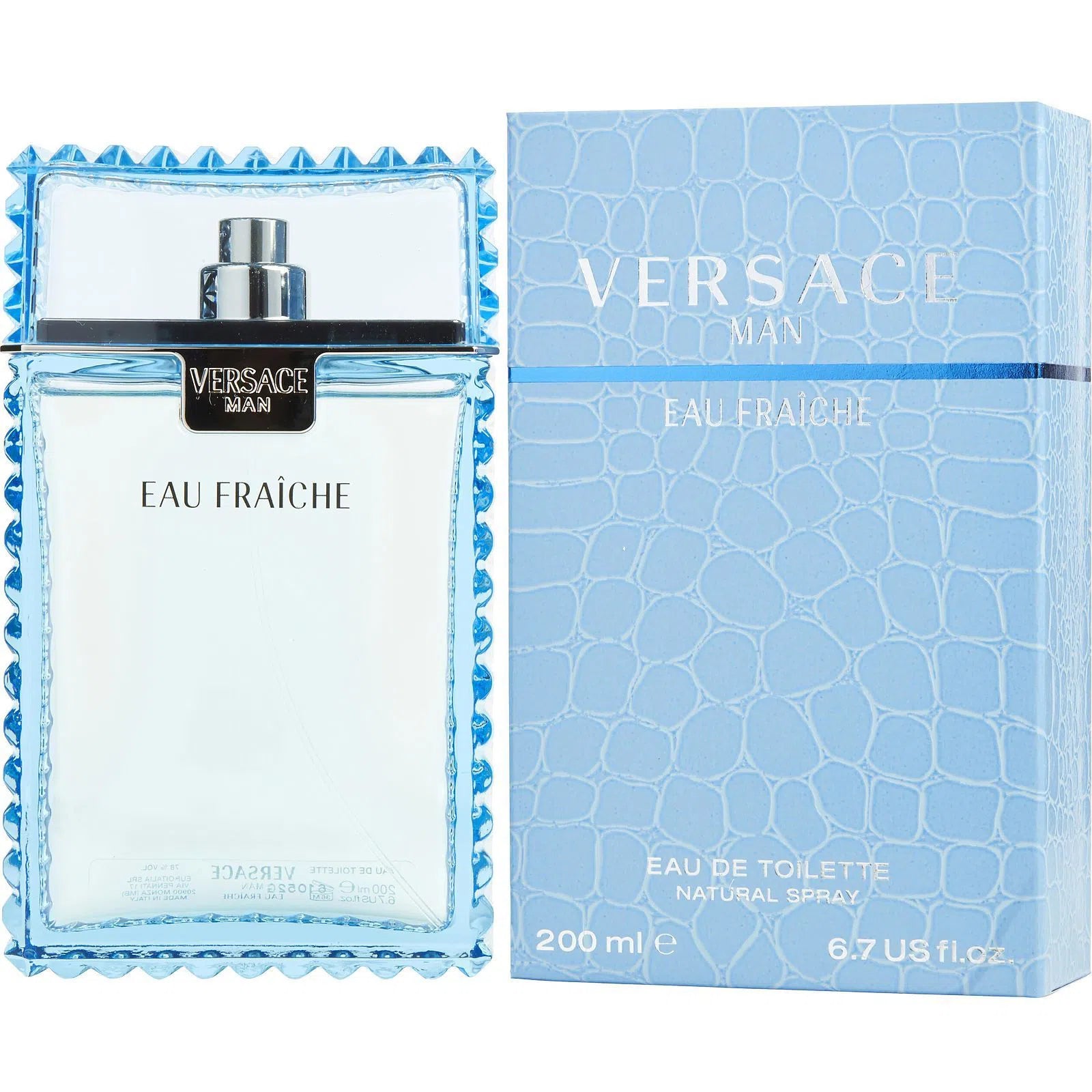 Perfume Versace Man Eau Fraiche EDT (M) / 200 ml - 8011003803132- Prive Perfumes Honduras