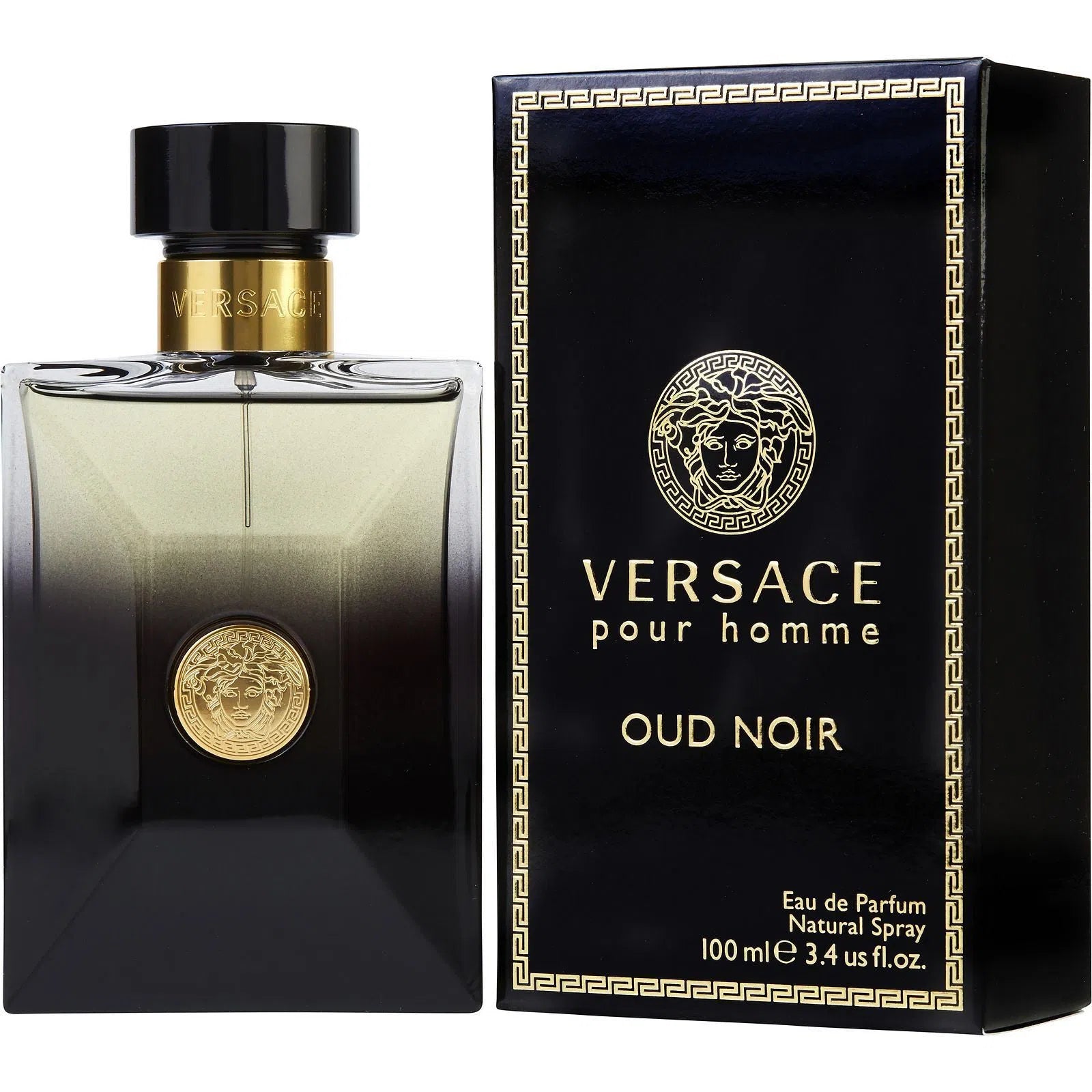 Perfume Versace Pour Homme Oud Noir EDP (M) / 100 ml - 8011003811274- Prive Perfumes Honduras