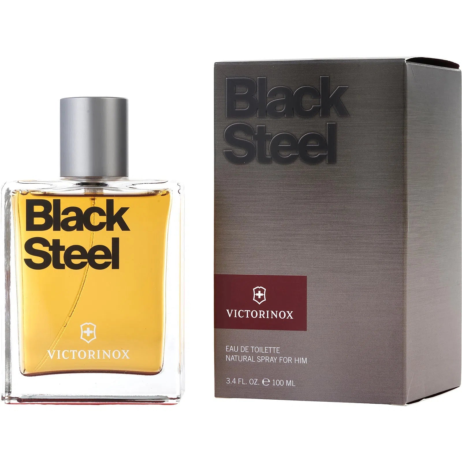 Perfume Victorinox Swiss Army Black Steel EDT (M) / 100 ml - 7611160127679- Prive Perfumes Honduras